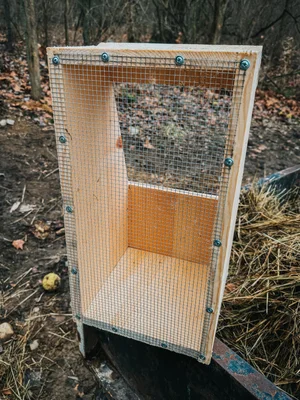 DIY Rabbit Nest Box — Teal Stone Homestead
