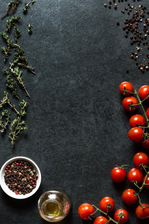 Food Backgrounds for a Restaurant's Menu — Carla McMahon Photography