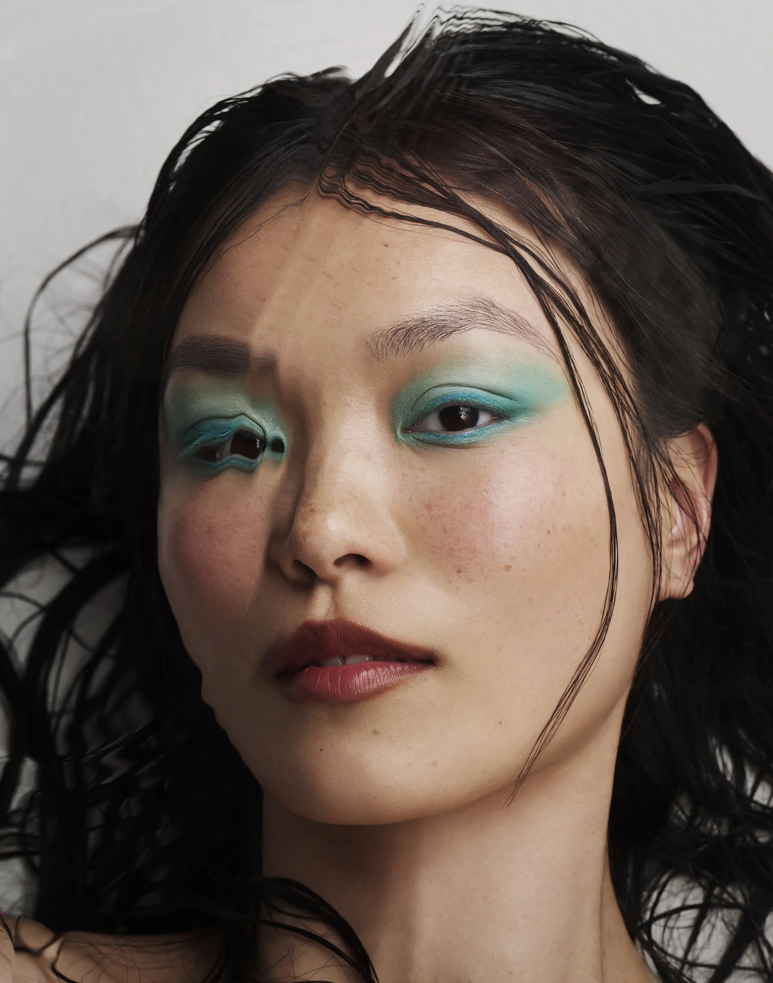 Beauty makeup campaign in San Francisco by makeup artist Angela Shippen. 