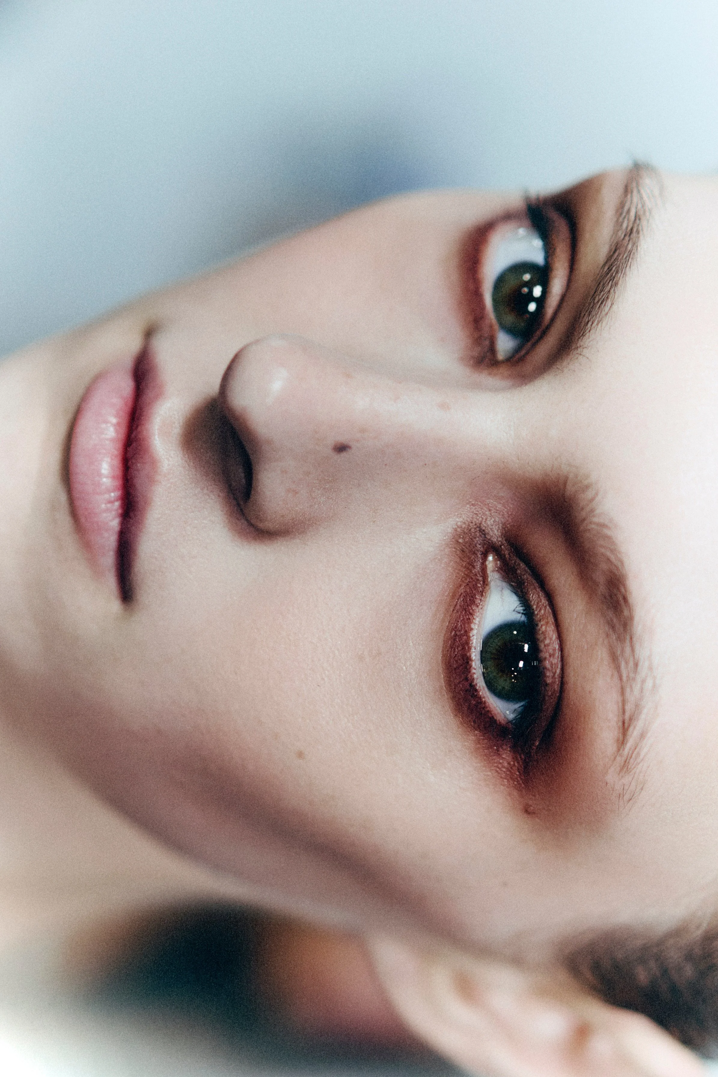 Grace Ling with Makeup by Diane Kendal; executed by Angela Shippen