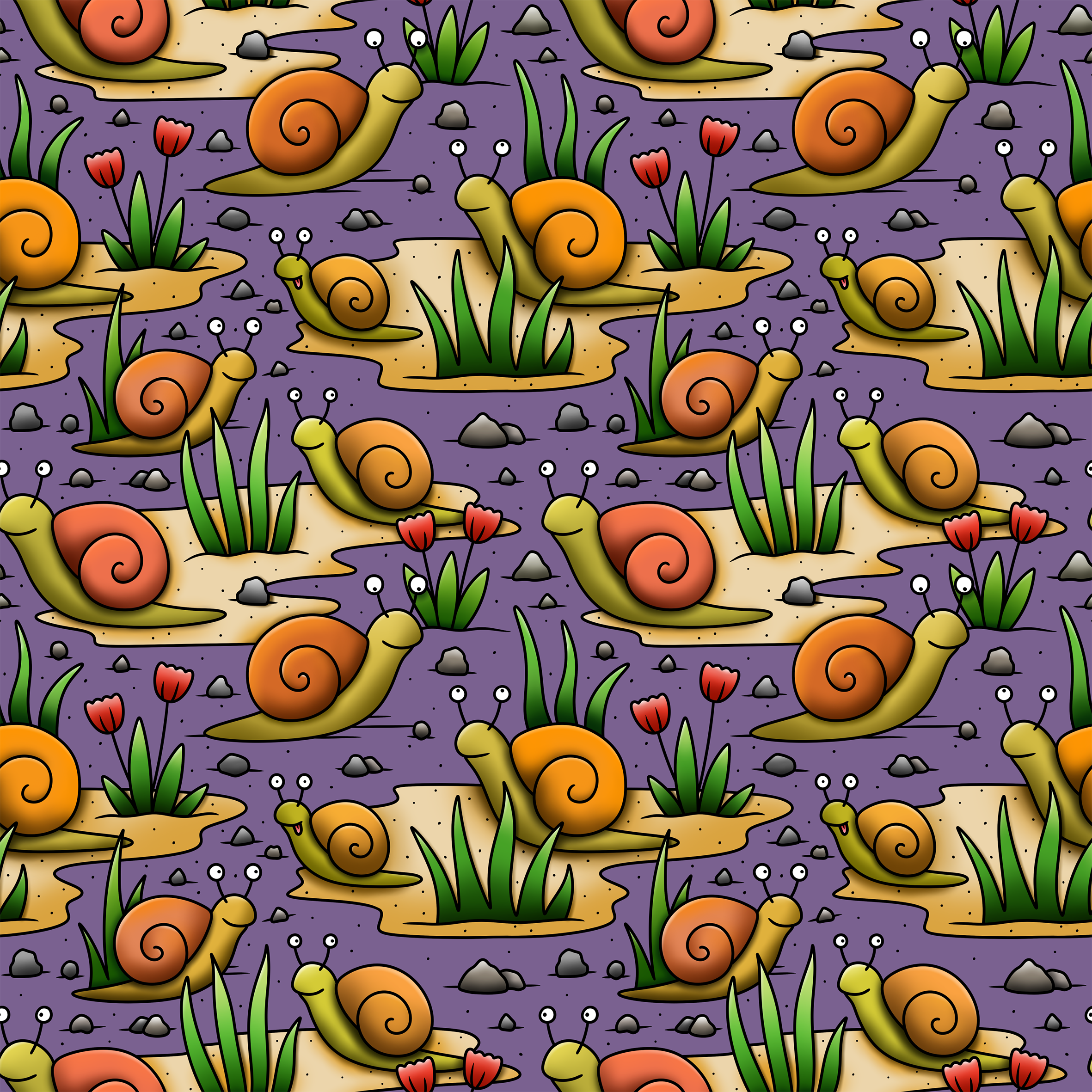 Purple Snails