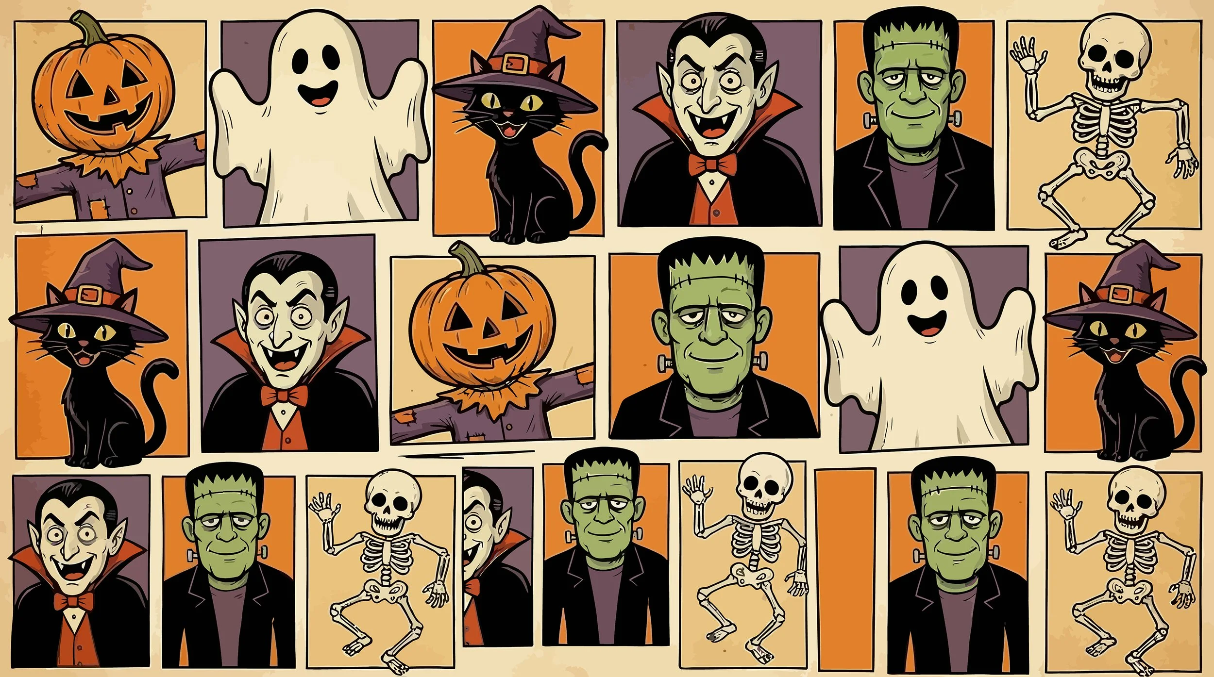 Vintage Halloween Comics - Preorder due 7/9