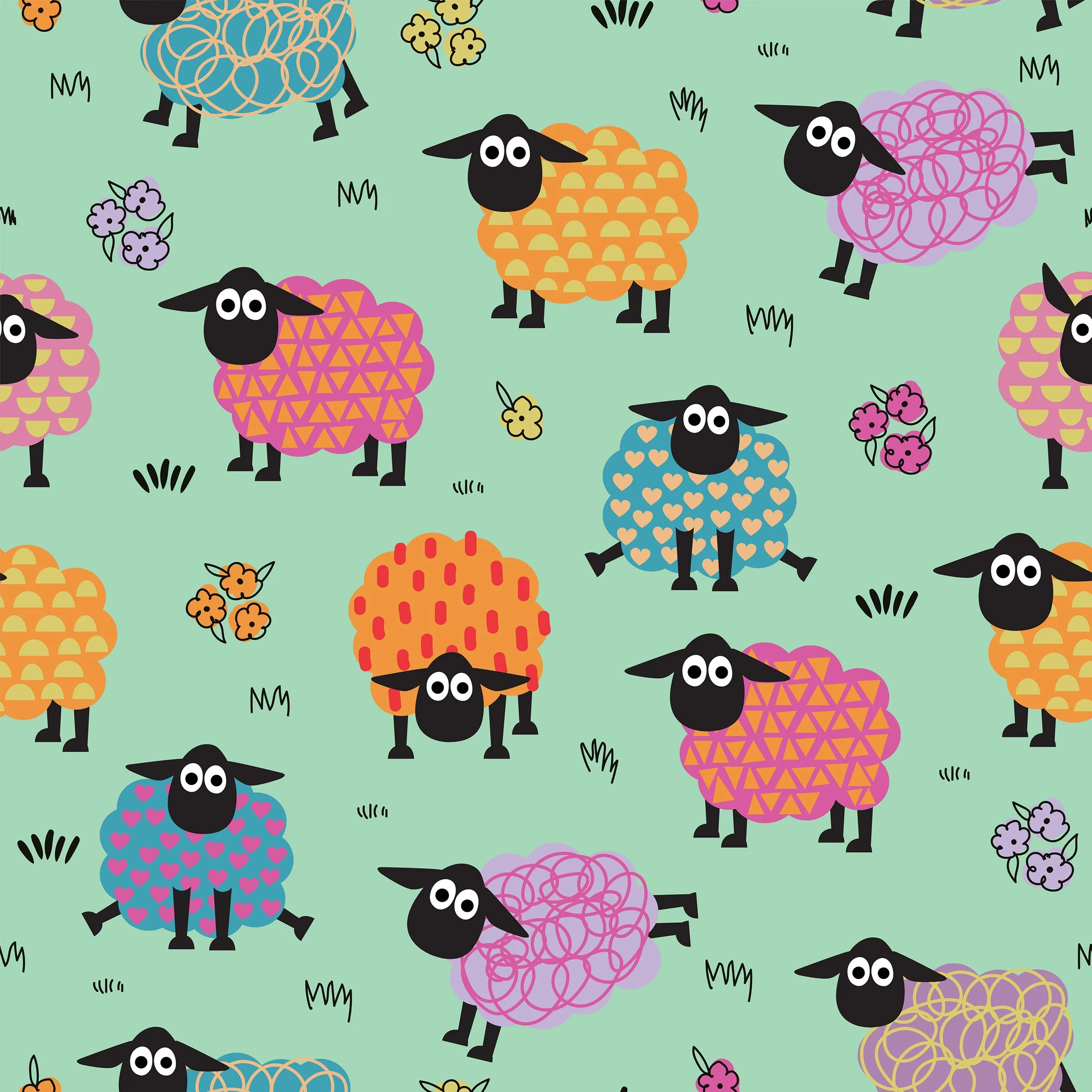 Woolly Sheep