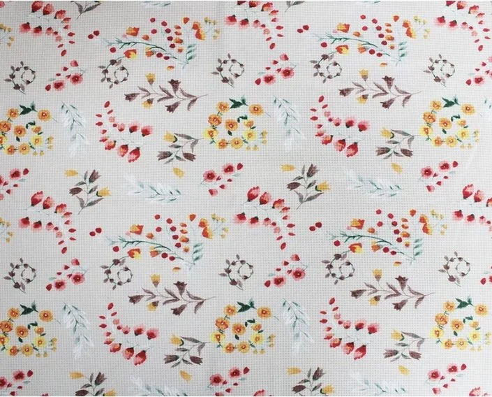 Floral Waffle - Beige