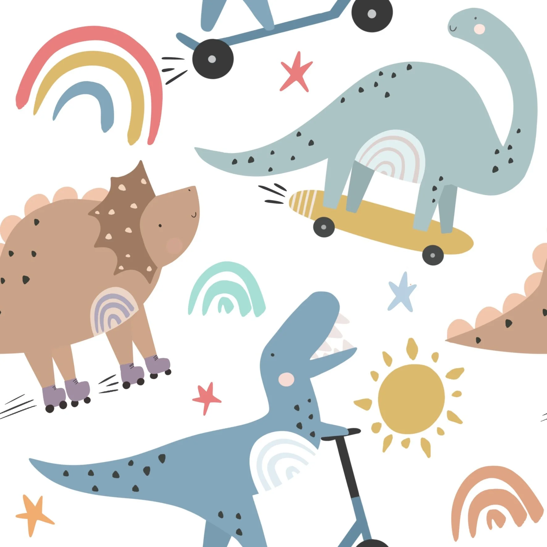 Scooting Dinos - BBFT - 92cm bolt end