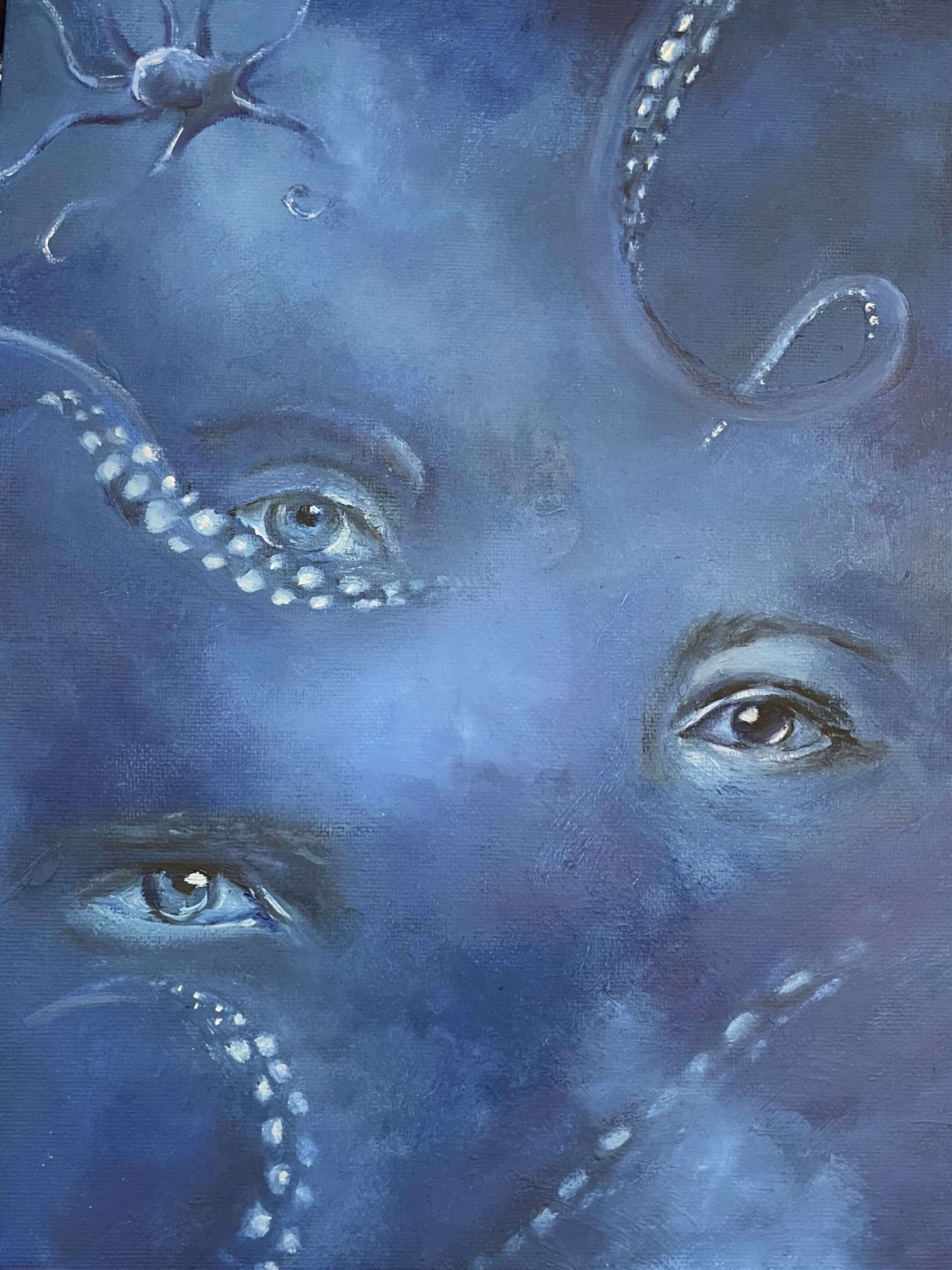 Protendo Kayleigh McCallum Art Abstract Painting octopus framed 2.jpg