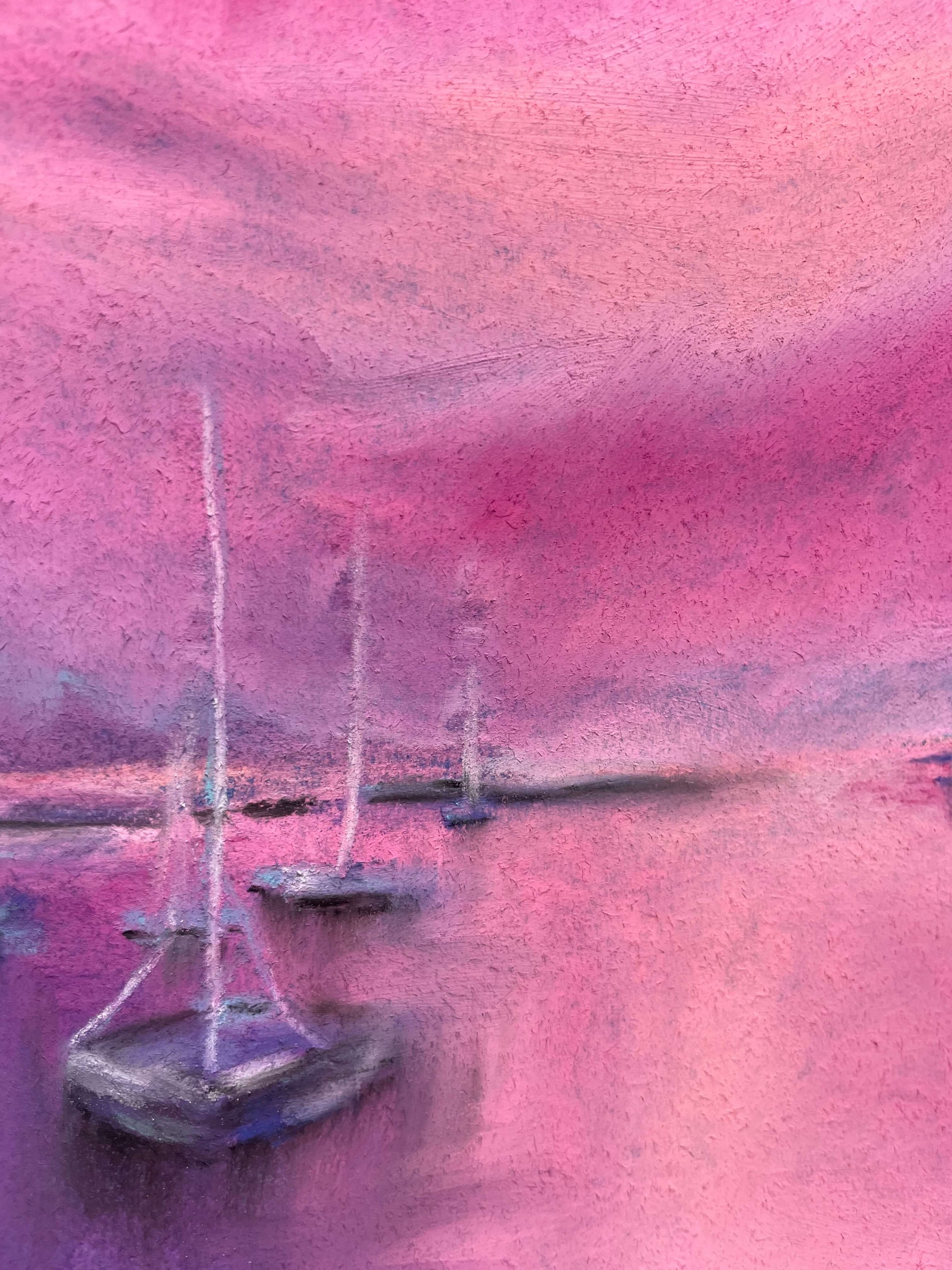 chalk pastel challenge 3 pink sky landscape kayleigh mccallum 3.jpeg