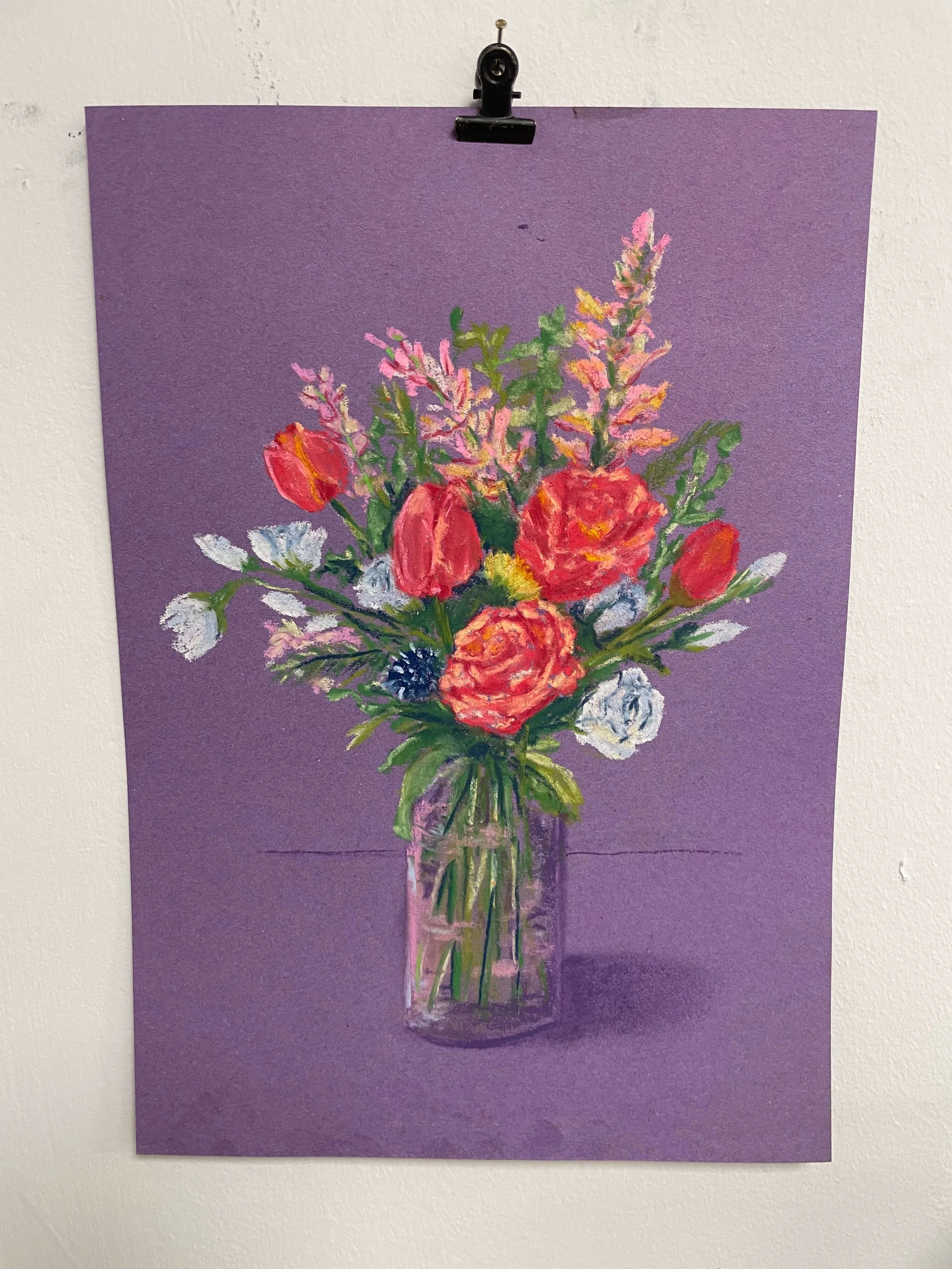 chalk pastel challenge 34 vase kayleigh mccallum 1.jpg
