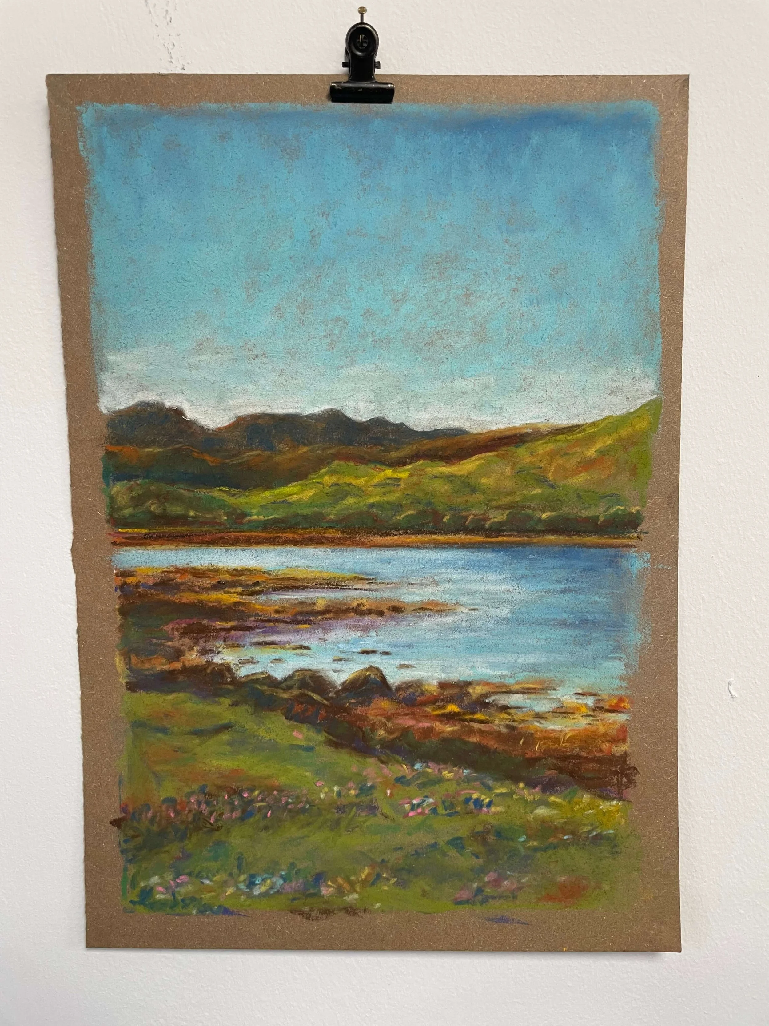 chalk pastel challenge 1 scottish landscape kayleigh mccallum 1.jpeg