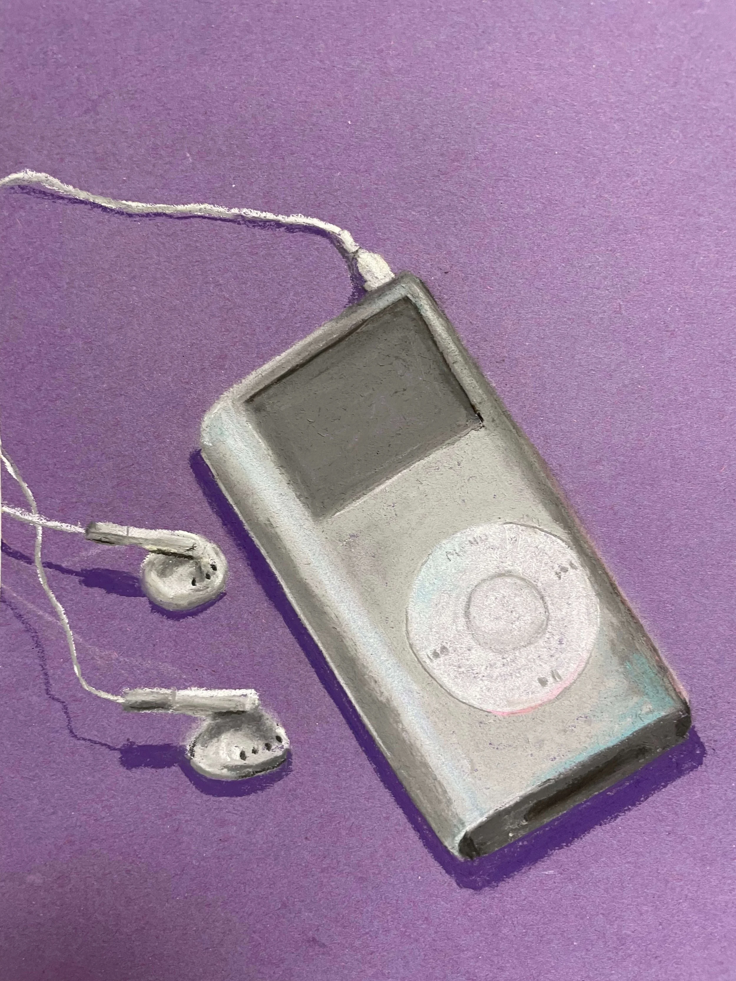 chalk pastel challenge 31 ipod kayleigh mccallum 3.jpg