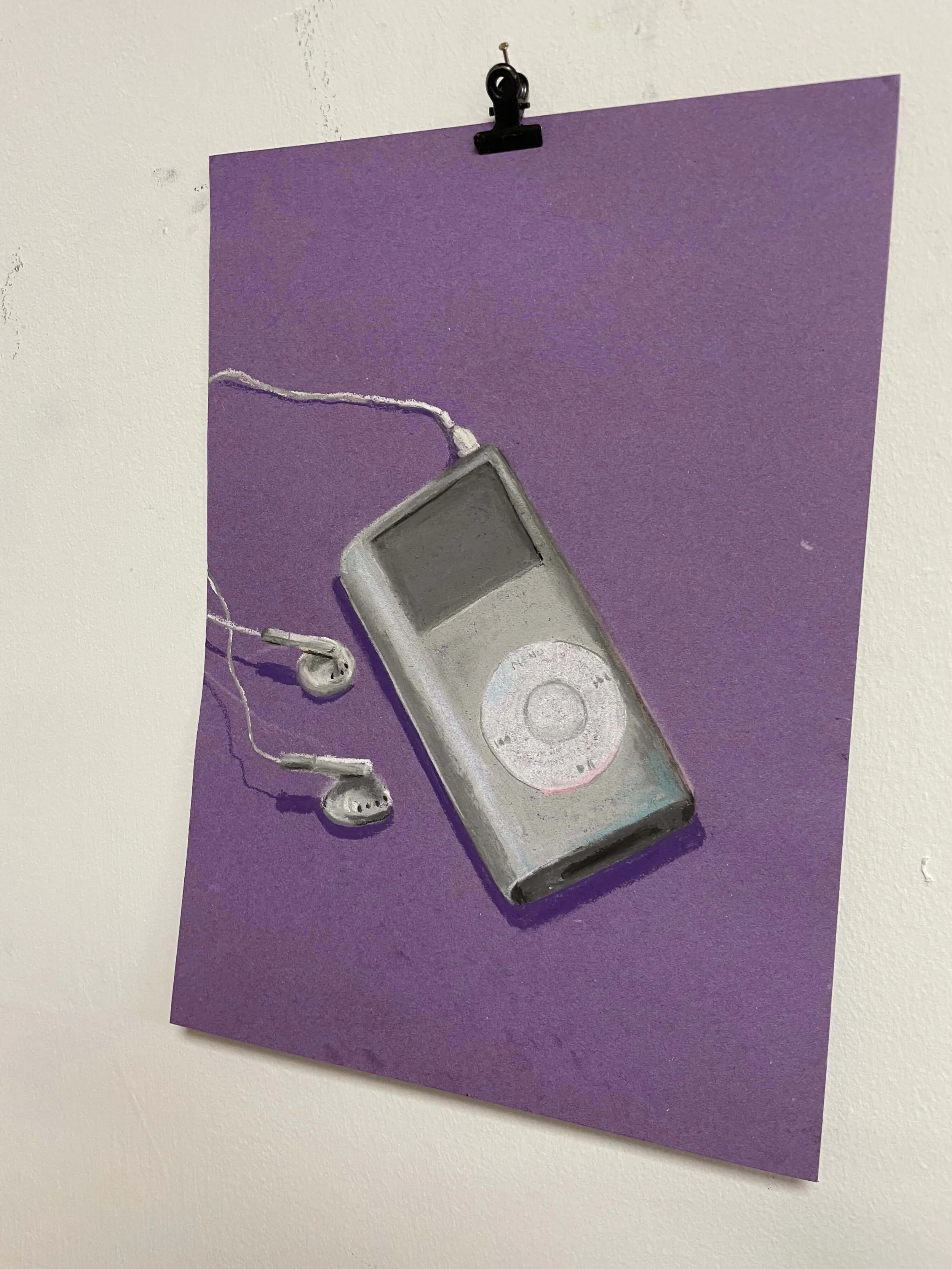 chalk pastel challenge 31 ipod kayleigh mccallum 2.jpg