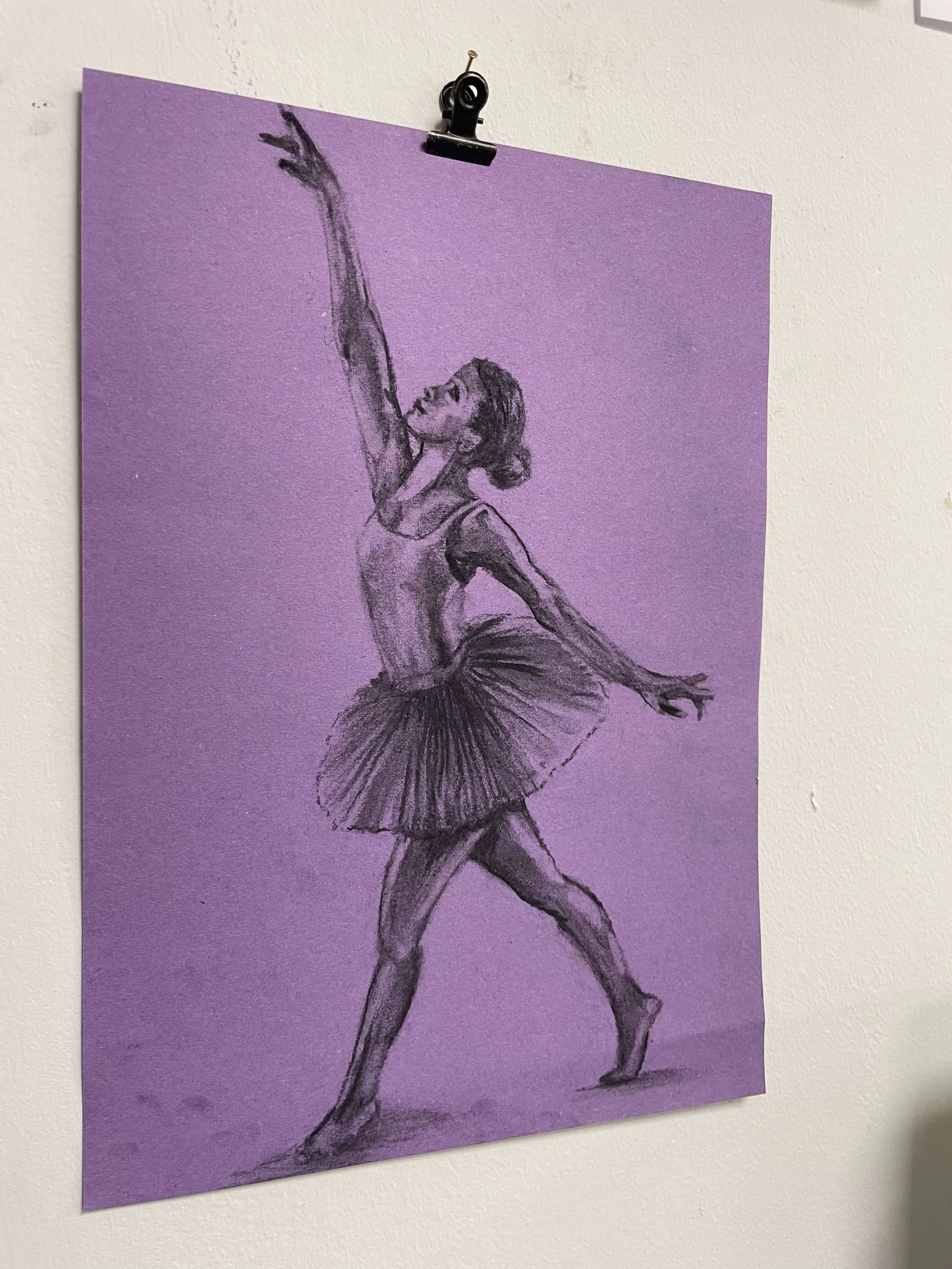 chalk pastel challenge 38 ballerina kayleigh mccallum 2.jpg