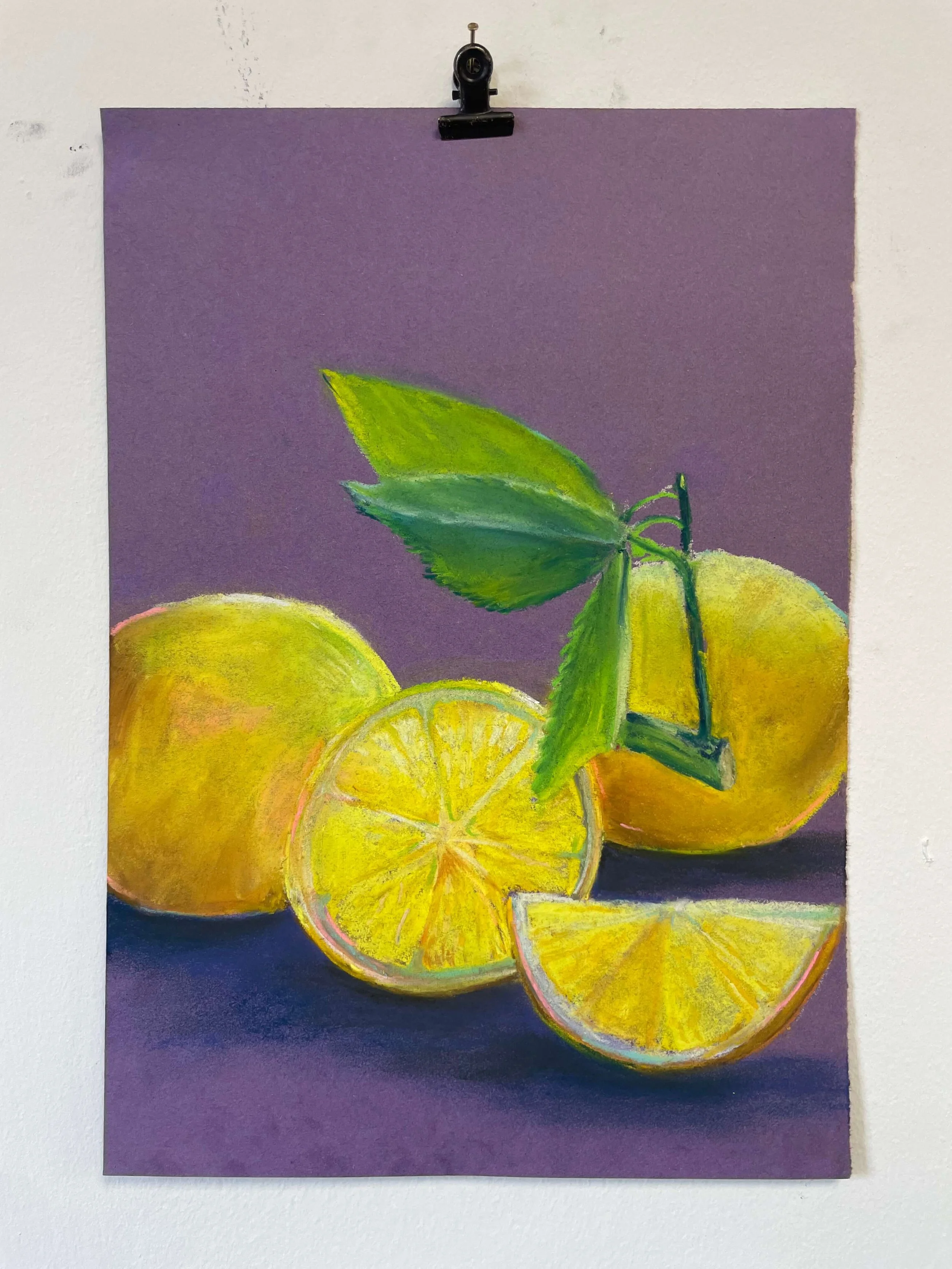 chalk pastel challenge 28 lemons kayleigh mccallum 1.jpeg