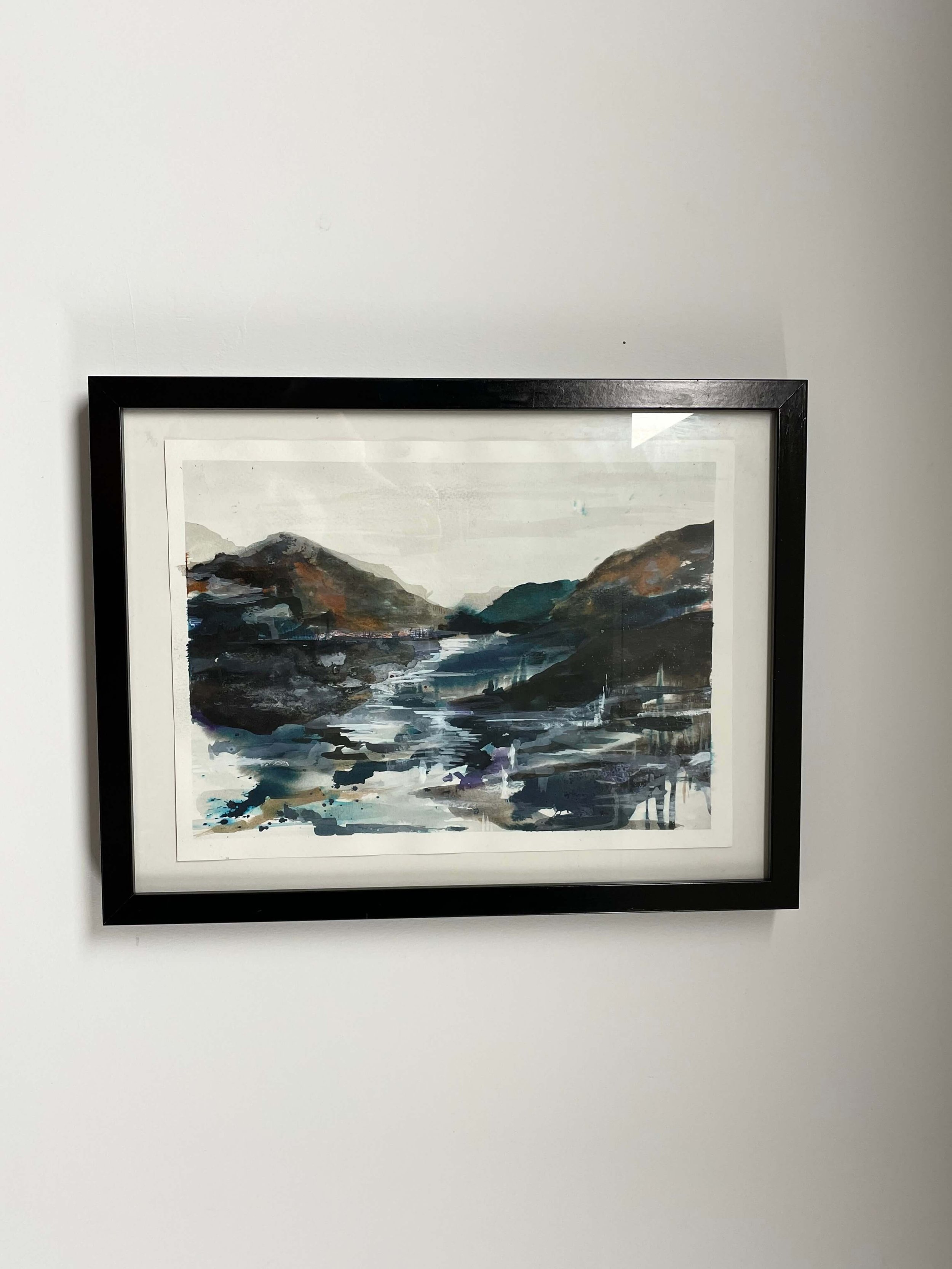 after the hike kayleigh mccallum abstract art painting framed.jpeg