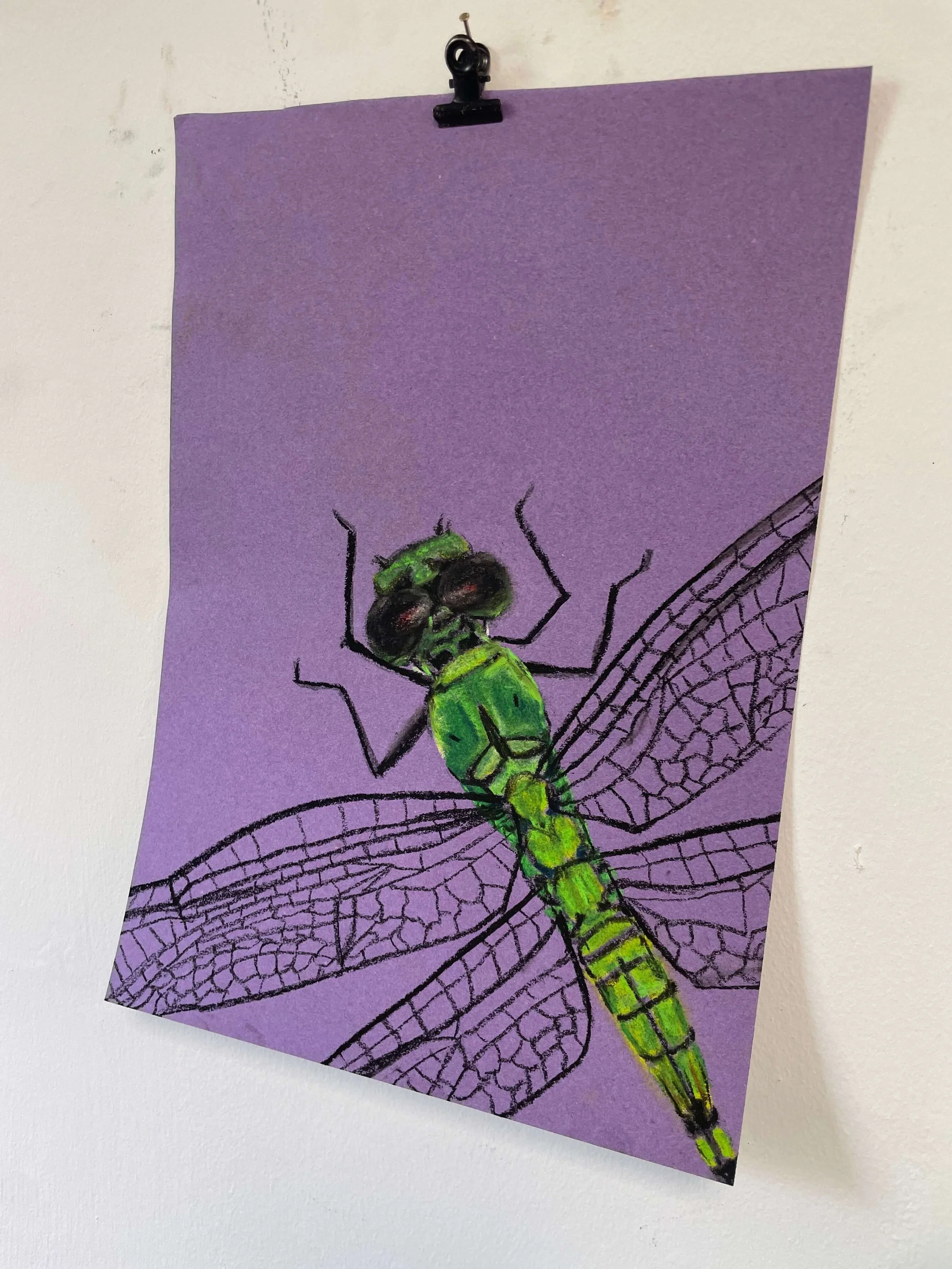 chalk pastel challenge 49 paper plane kayleigh mccallum 3.jpeg