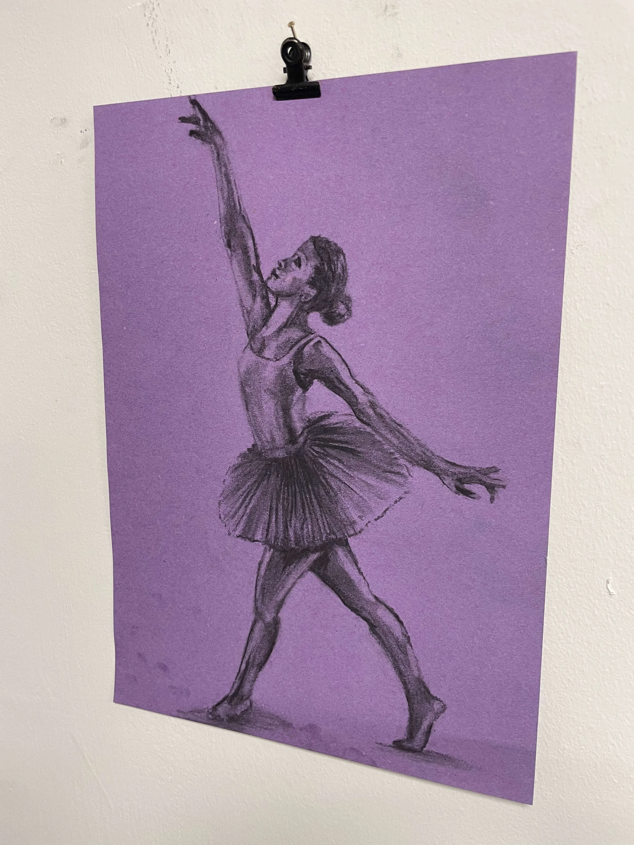 chalk pastel challenge 38 ballerina kayleigh mccallum 3.jpg