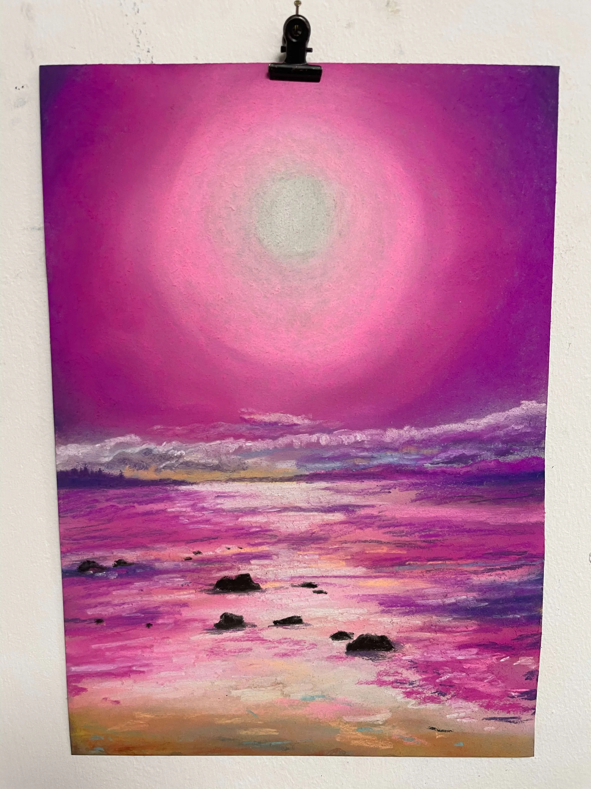 chalk pastel challenge 50 pink skies kayleigh mccallum 1.jpg