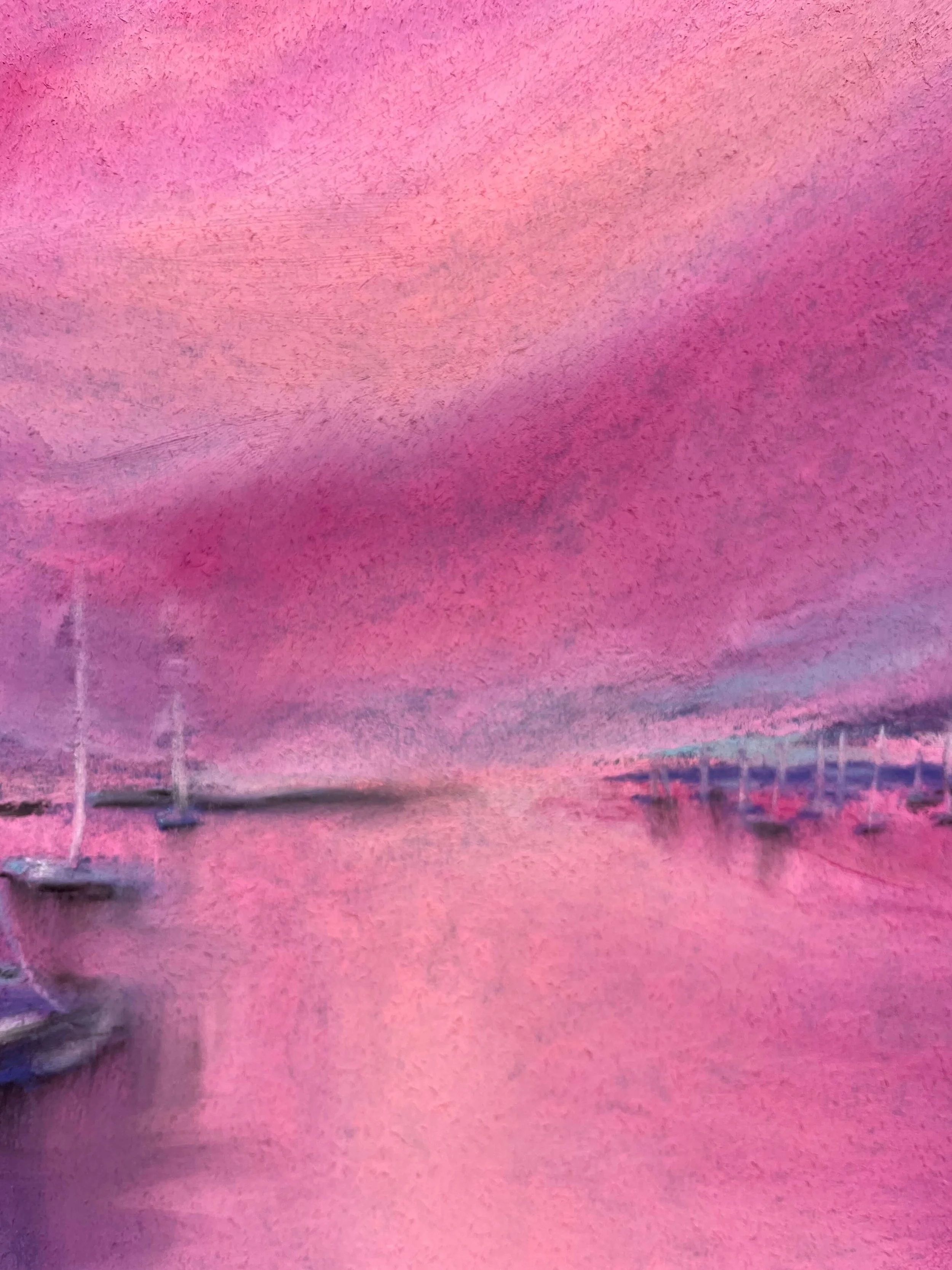 chalk pastel challenge 3 pink sky landscape kayleigh mccallum 4.jpeg