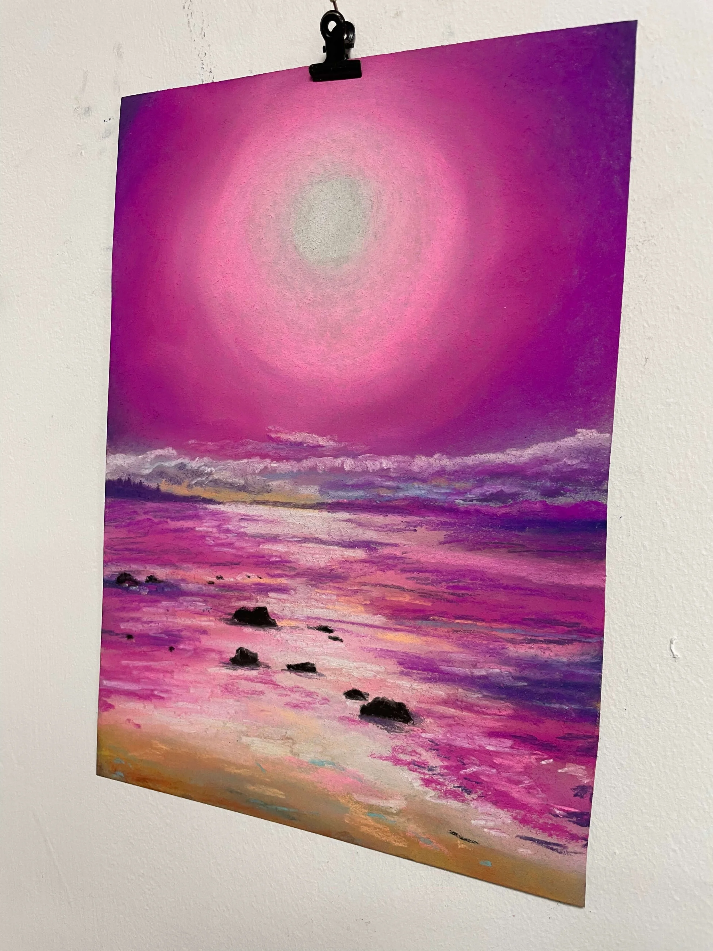 chalk pastel challenge 50 pink skies kayleigh mccallum 3.jpg