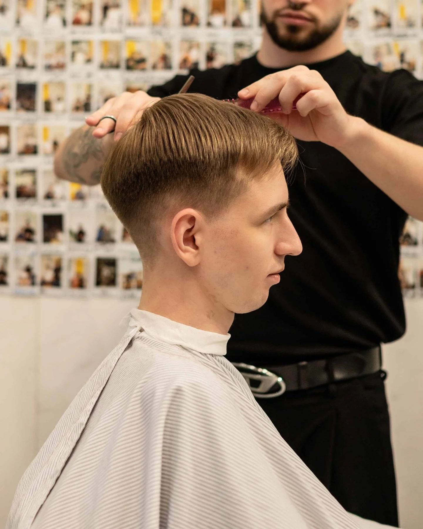 Nothing complicated, just steady hands and a cut coming together the way it should. 💈

#BoBarbershop #DubaiBarber #MensHaircut #MensGrooming #BusinessBay