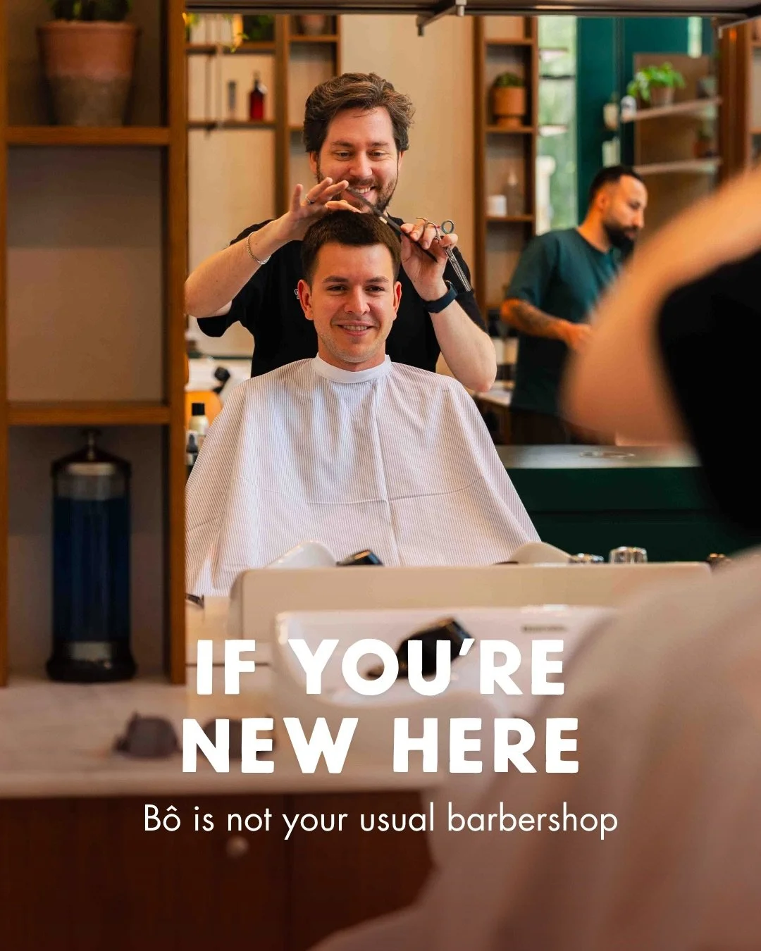 We&rsquo;re B&ocirc; Barbershop.

An upscale grooming spot for men in Dubai, where we like to keep things easy and welcoming every time you sit in the chair.

Great barbers, sharp cuts, and delicious coffee. That&rsquo;s B&ocirc;. 💈

#BoBarbershop #
