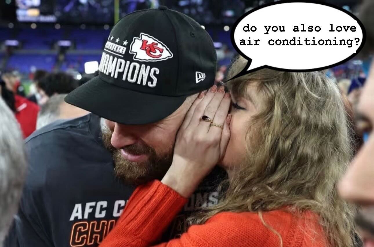 #superbowl #airconditioningisawonderfulthing