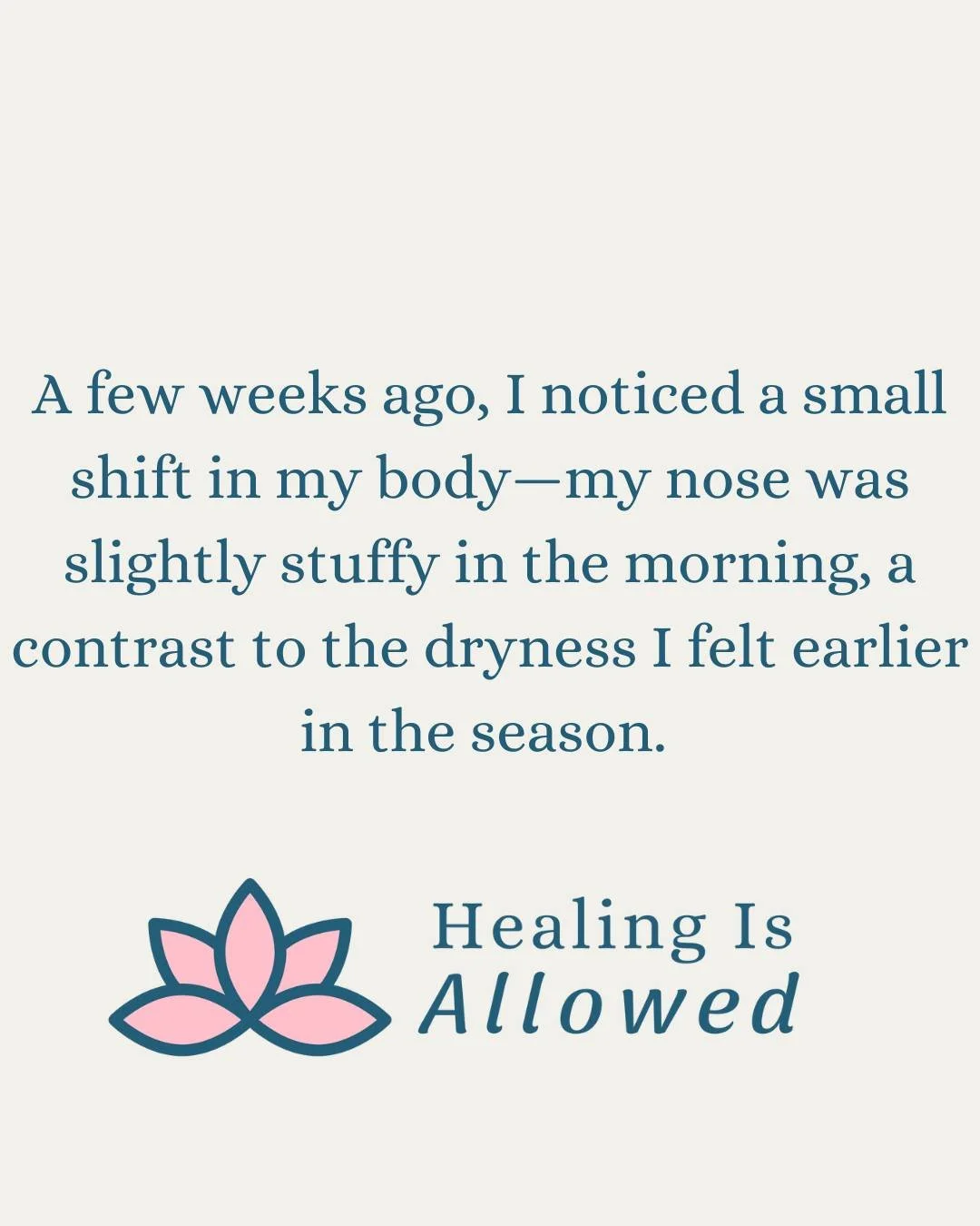 🌿 Spring is here, and so is the shift in our bodies! 🌿

I woke up feeling it&mdash;a little more congestion, a touch of heaviness, and that unmistakable shift in the air. Spring is creeping in, and just like nature melts away winter, our bodies are