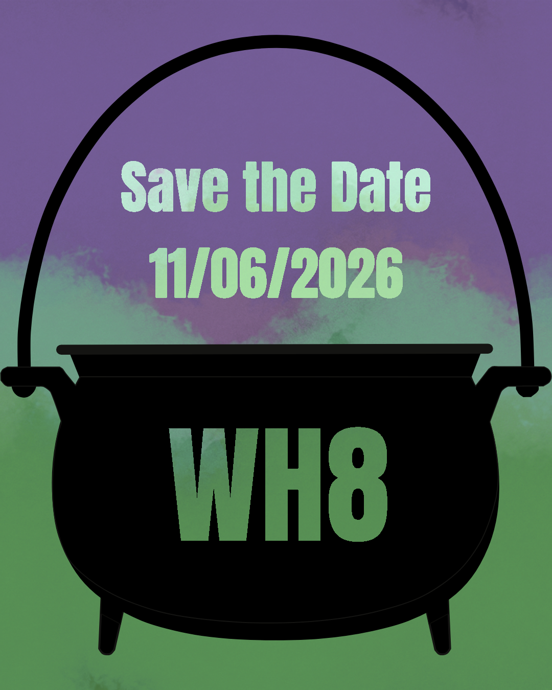 Save the Date 11/06/2026 WH8