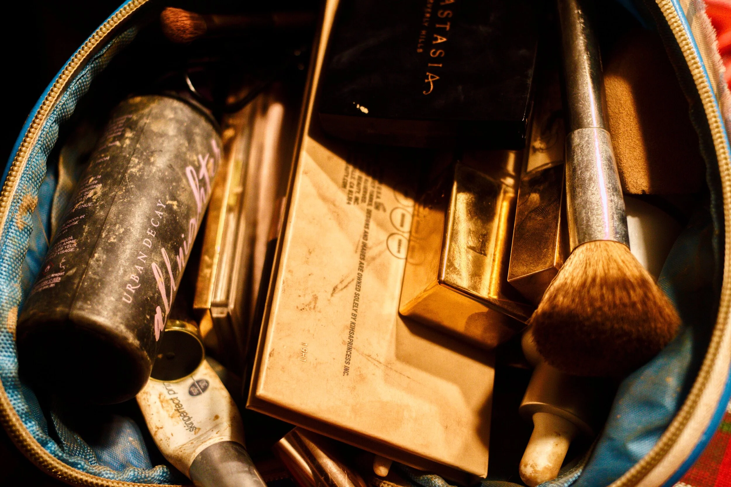 Backpacking:  What I Carry in my Makeup Bag
