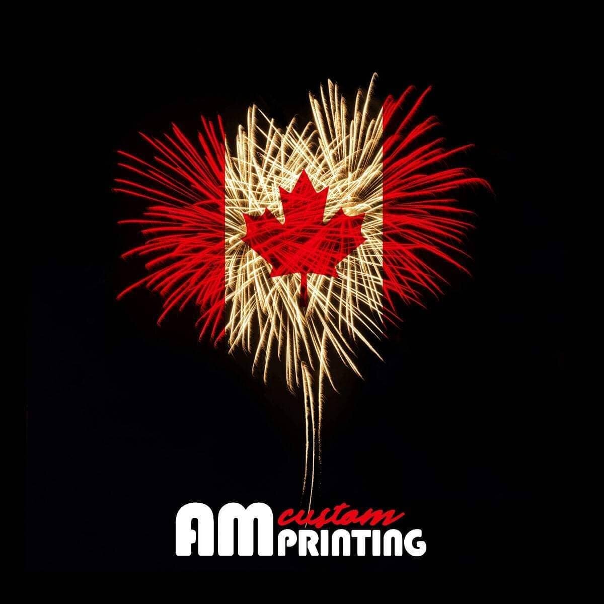 Wishing everyone a safe and Happy Canada Day! 🇨🇦 

#canadaday #amcustom #amcustomprinting