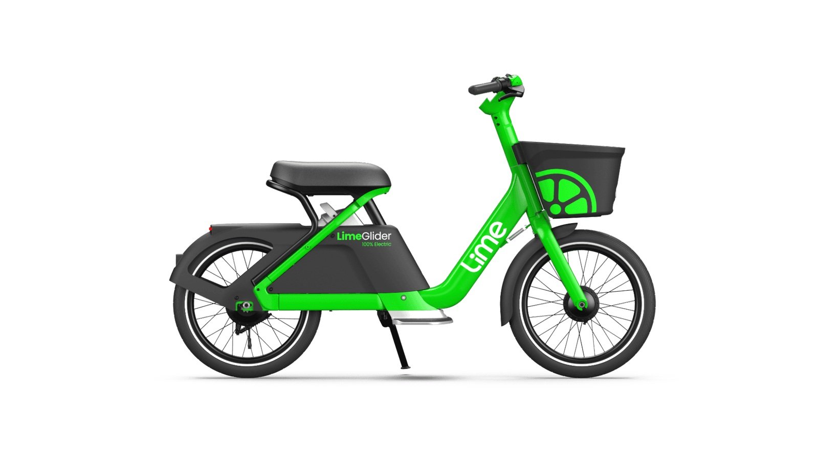 Lime Glide Bike and Scooter in One