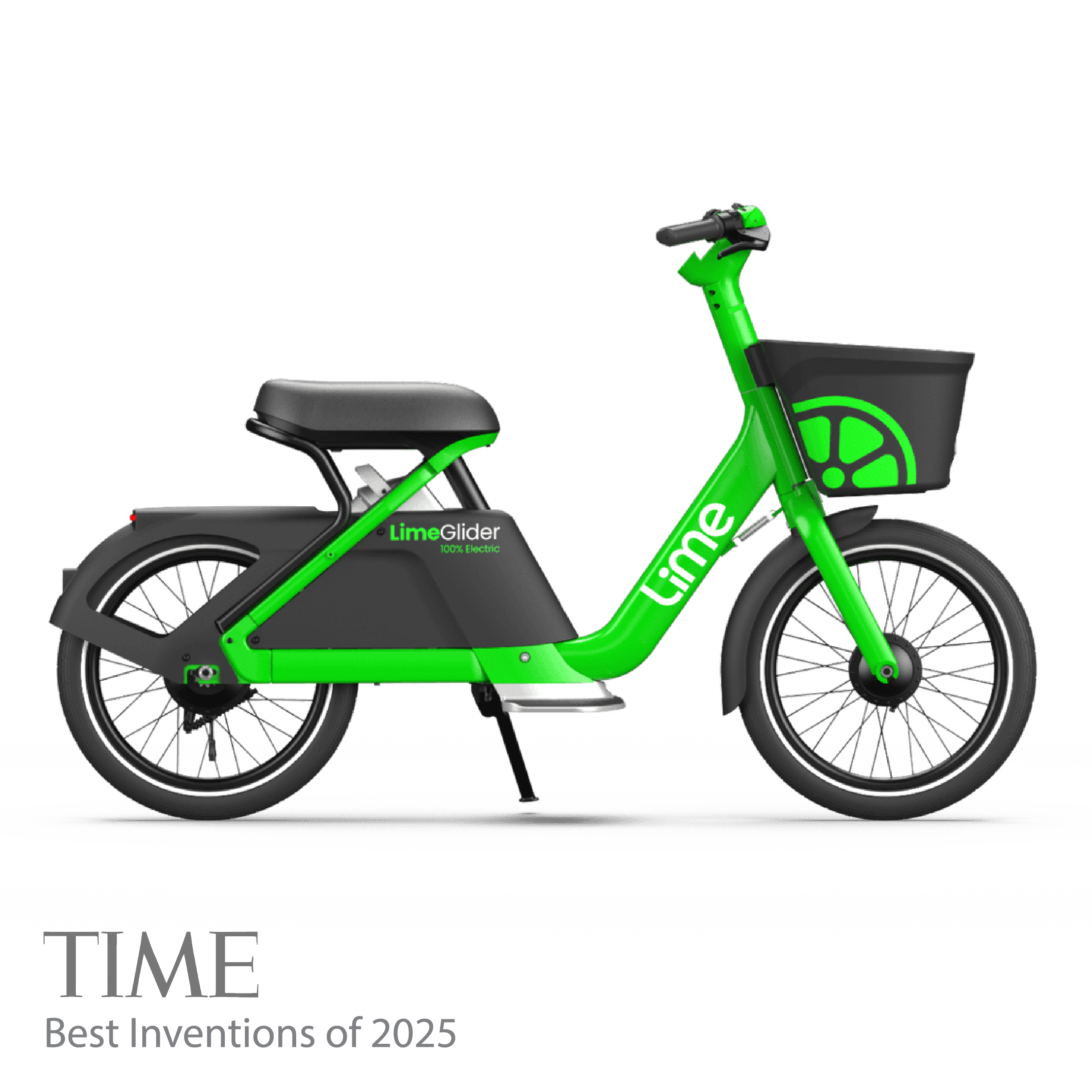Lime Glide Bike and Scooter in One