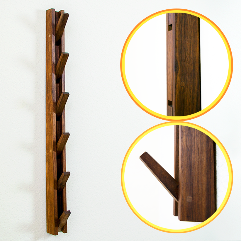 Building a Modern Coat Rack — Timber Biscuit Woodworks