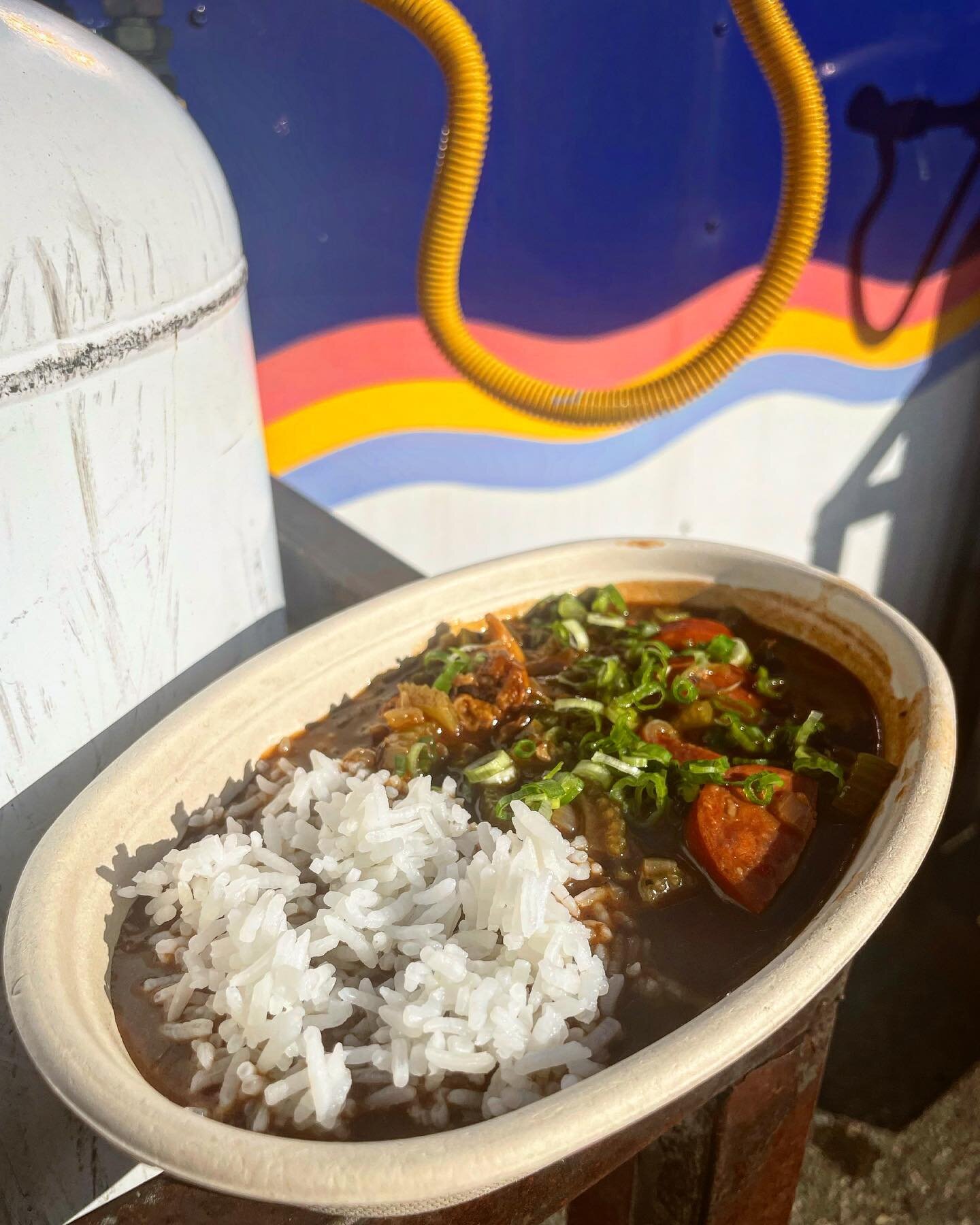 Special for our last day of the year at @urbanrestbrewing is this straight up sausage and chicken gumbo. Get real til 9 or until we sell out!