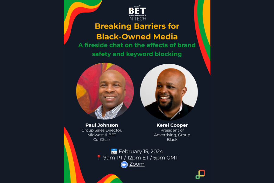 BHM: BHM Breaking Barriers for Black-Owned Media: A Fireside Chat