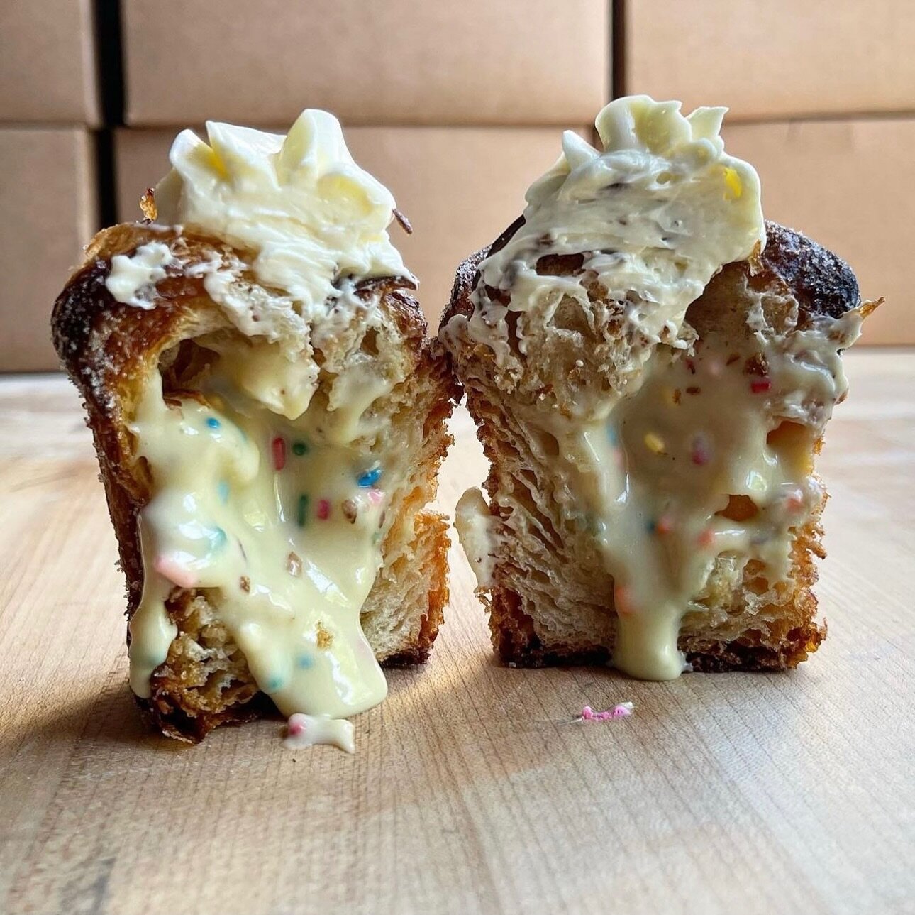 Happy second birthday to us! Today is the 2 year anniversary of our opening on Tennyson (crazy I know). We&rsquo;re bringing back some of your favorite birthday cake flavored treats like our birthday cake cruffin and funfetti sugar cookies. So many o