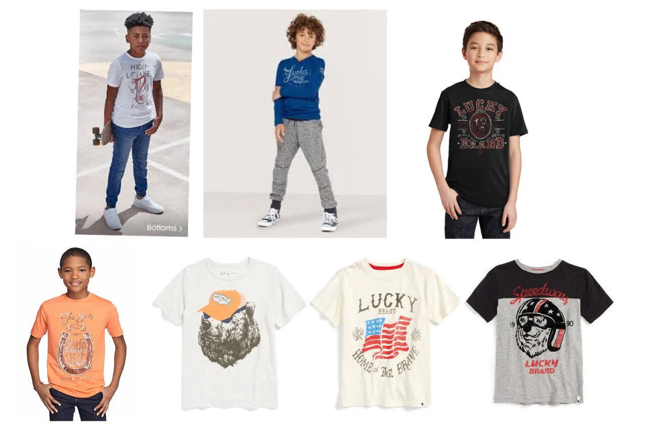 Lucky Brand Apparel Graphics hero image