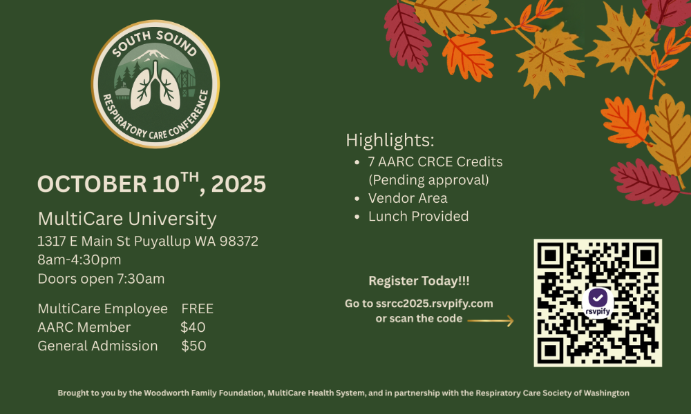 2025 South Sound Respiratory Care Conference