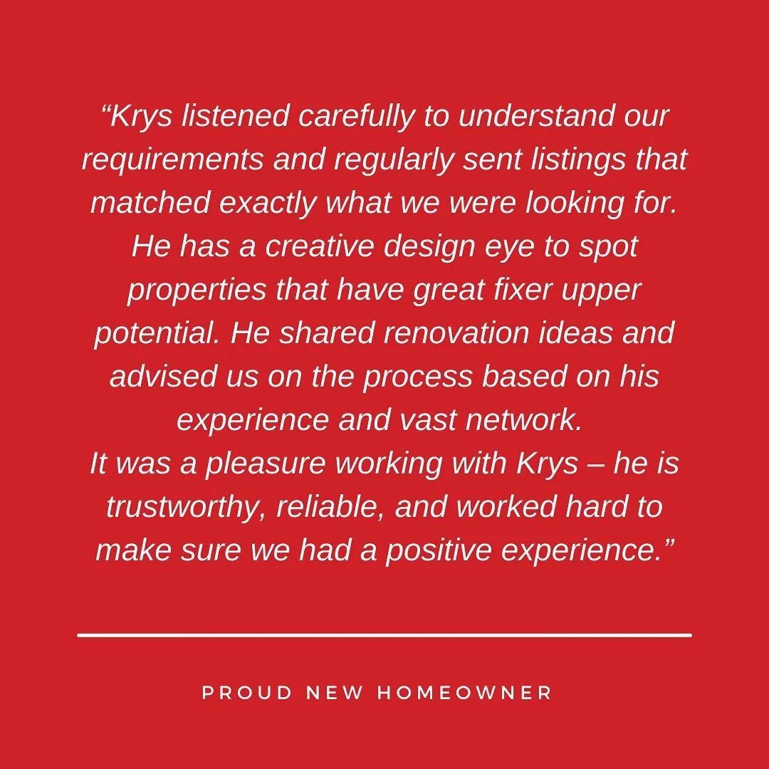 I value honest and candid feedback from my clients to continuously learn and improve in helping people find the perfect home. 🏠
.
.
.
#clientsfirst #feedback #continuousimprovement #grateful #newhome #realestate #torontorealestate #homeowner #GTArea
