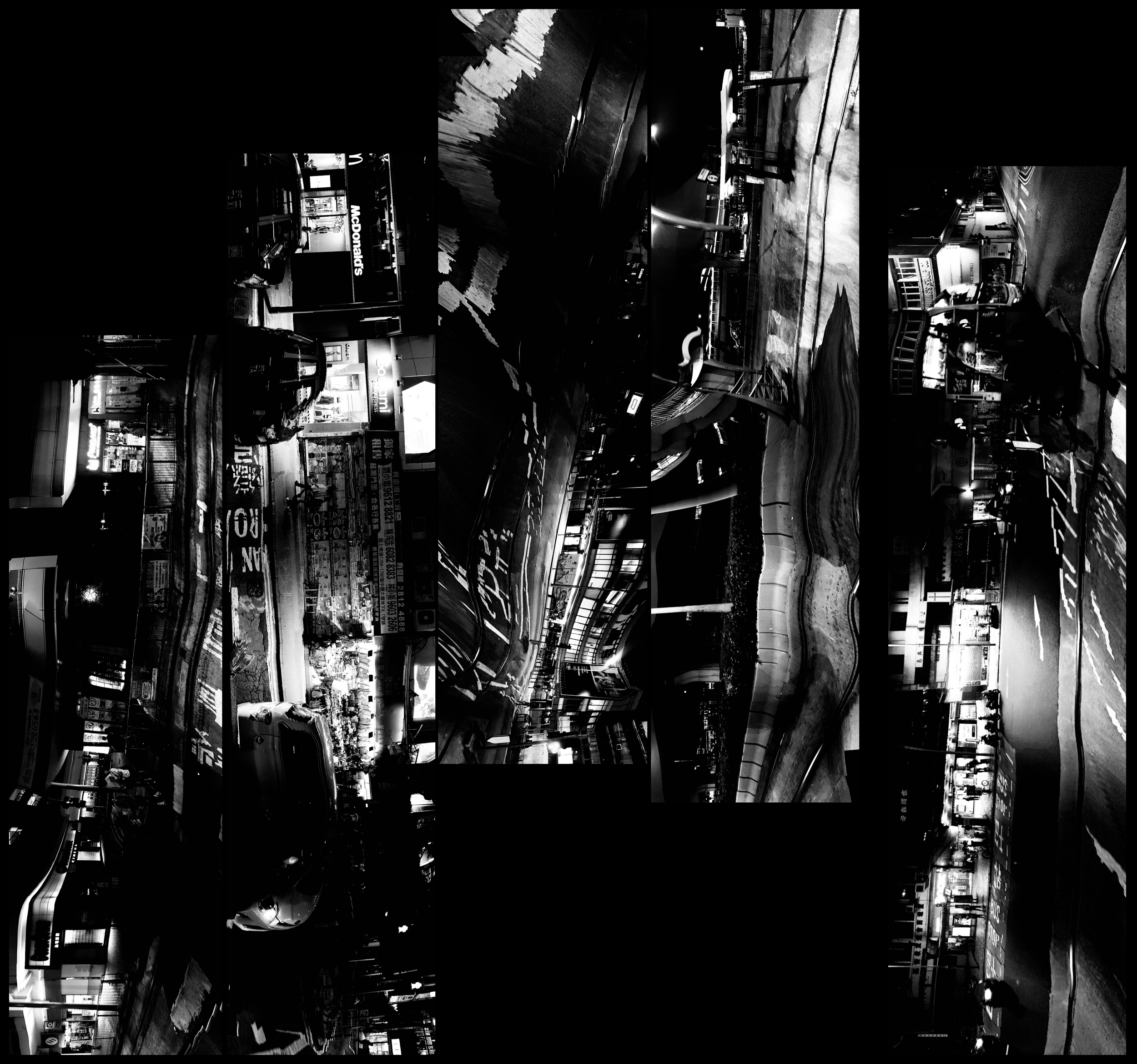 'HUINGS STAMP', from Fragmented City Views. 2025