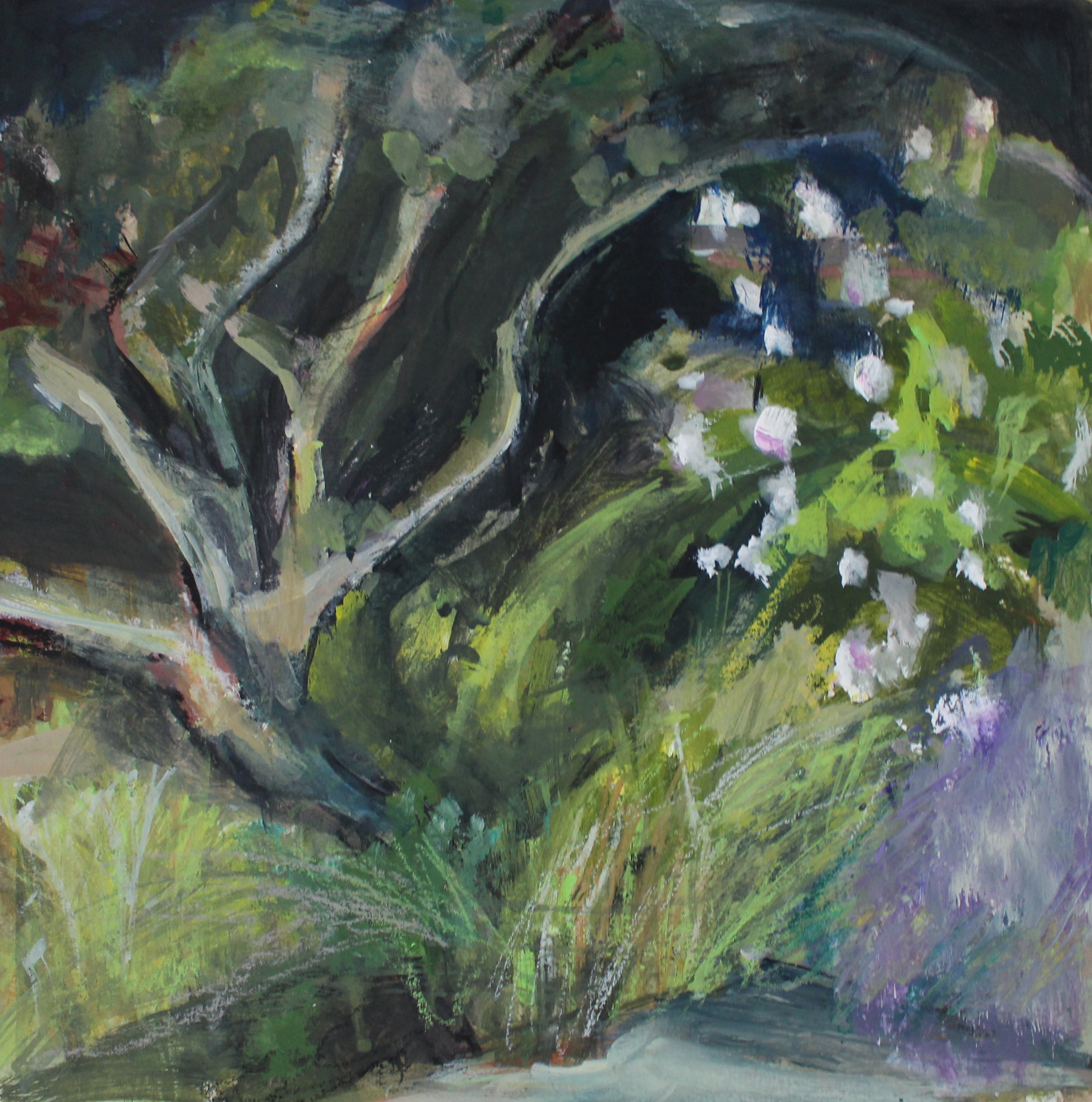 Roses, 2023 25 x 25 cms £230 unframed Bankside Gallery SOLD