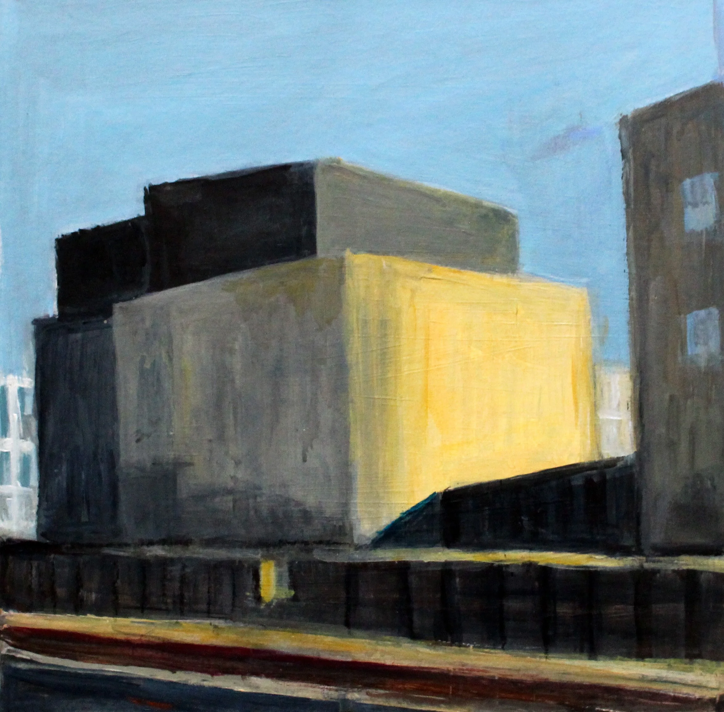 Coming in to London Bridge Acrylic £395 (framed)