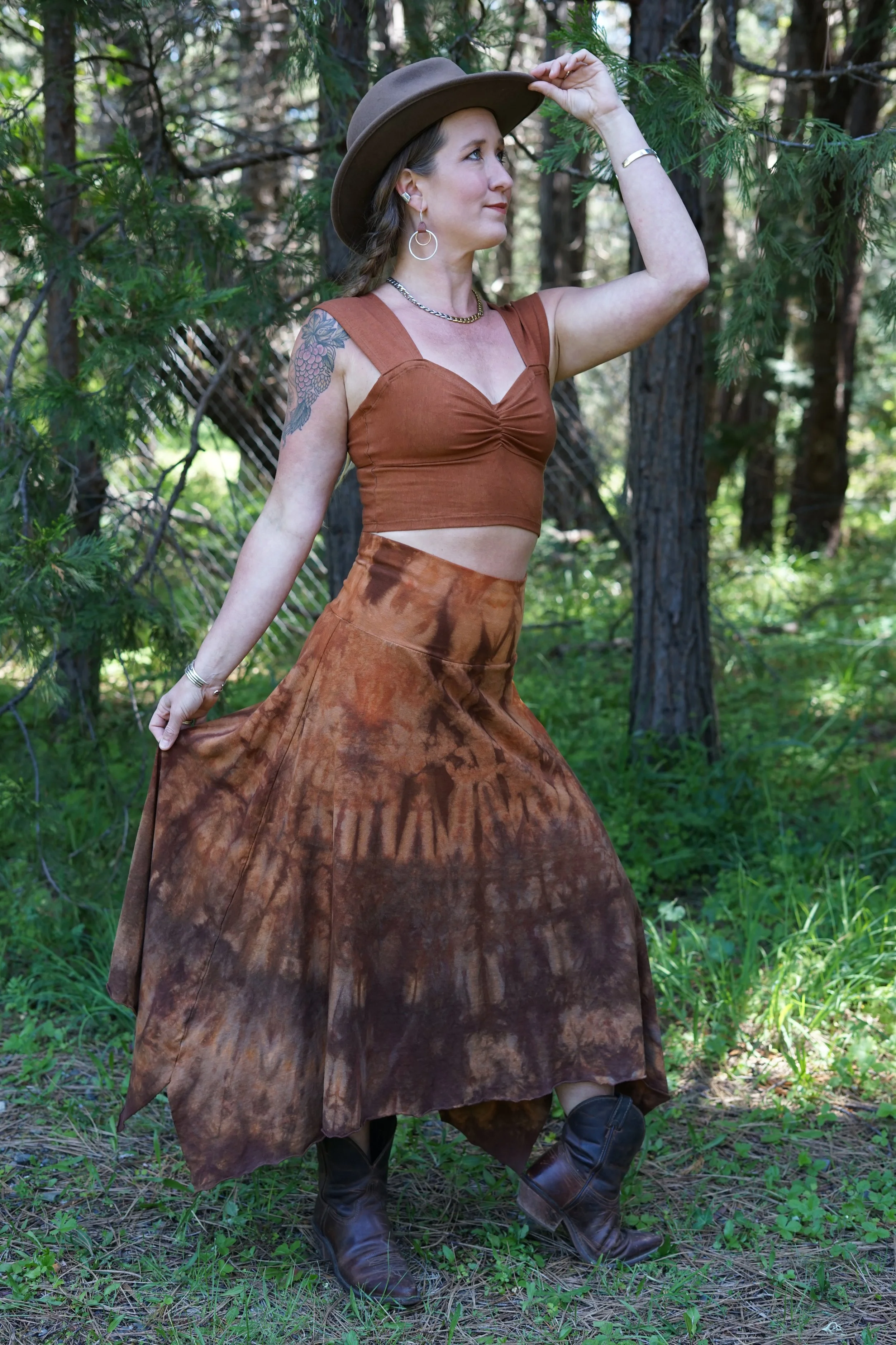 RTS- Gold Dust Crop in 'Copper'