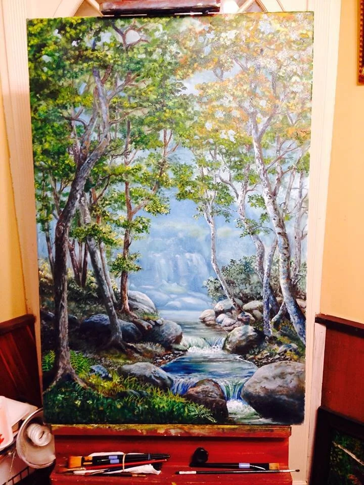 Painting in Progress