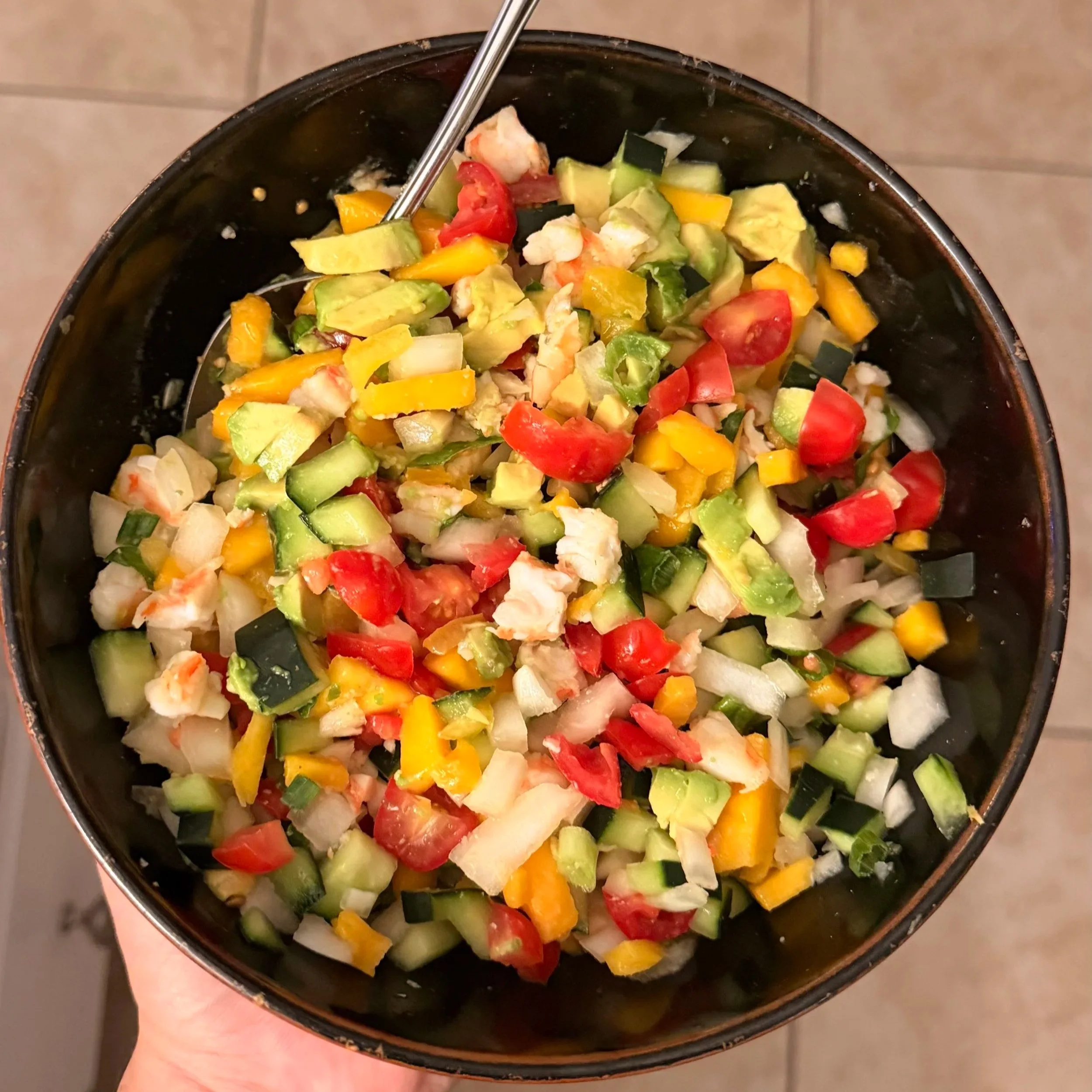 Shrimp Ceviche under 400cals