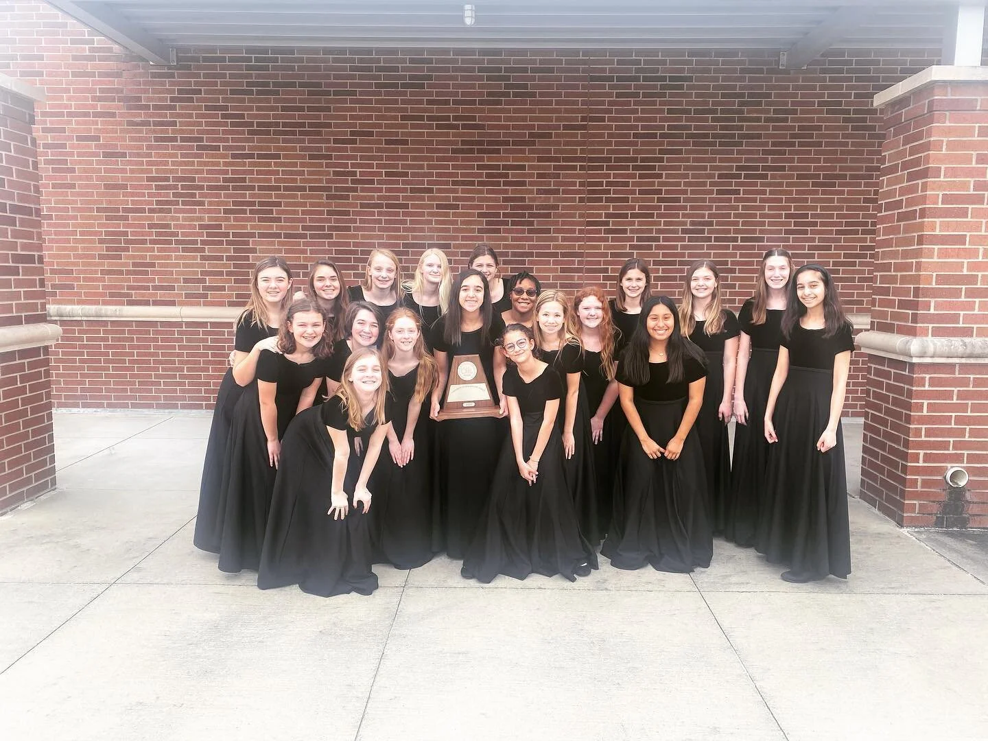 Congratulations to this fantastic group of ladies! Sweepstakes Award at UIL today&mdash;all superiors from the judges. So proud of these girls!