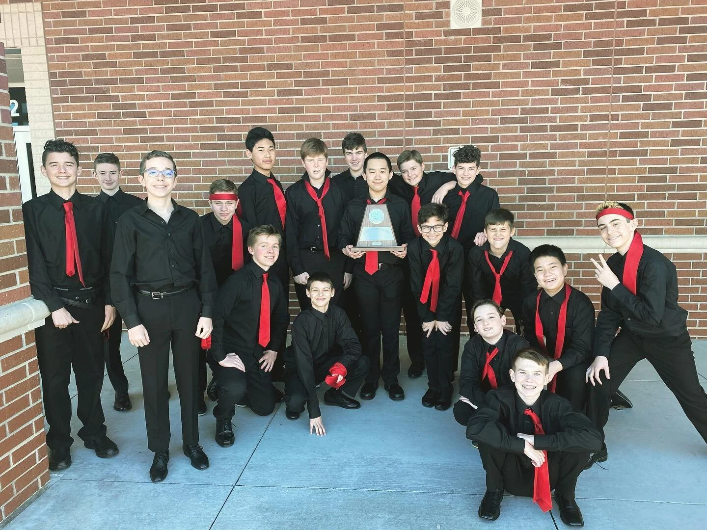 The Tenor Bass Choir received Sweepstakes at UIL today!Congratulations, guys! You rock!
