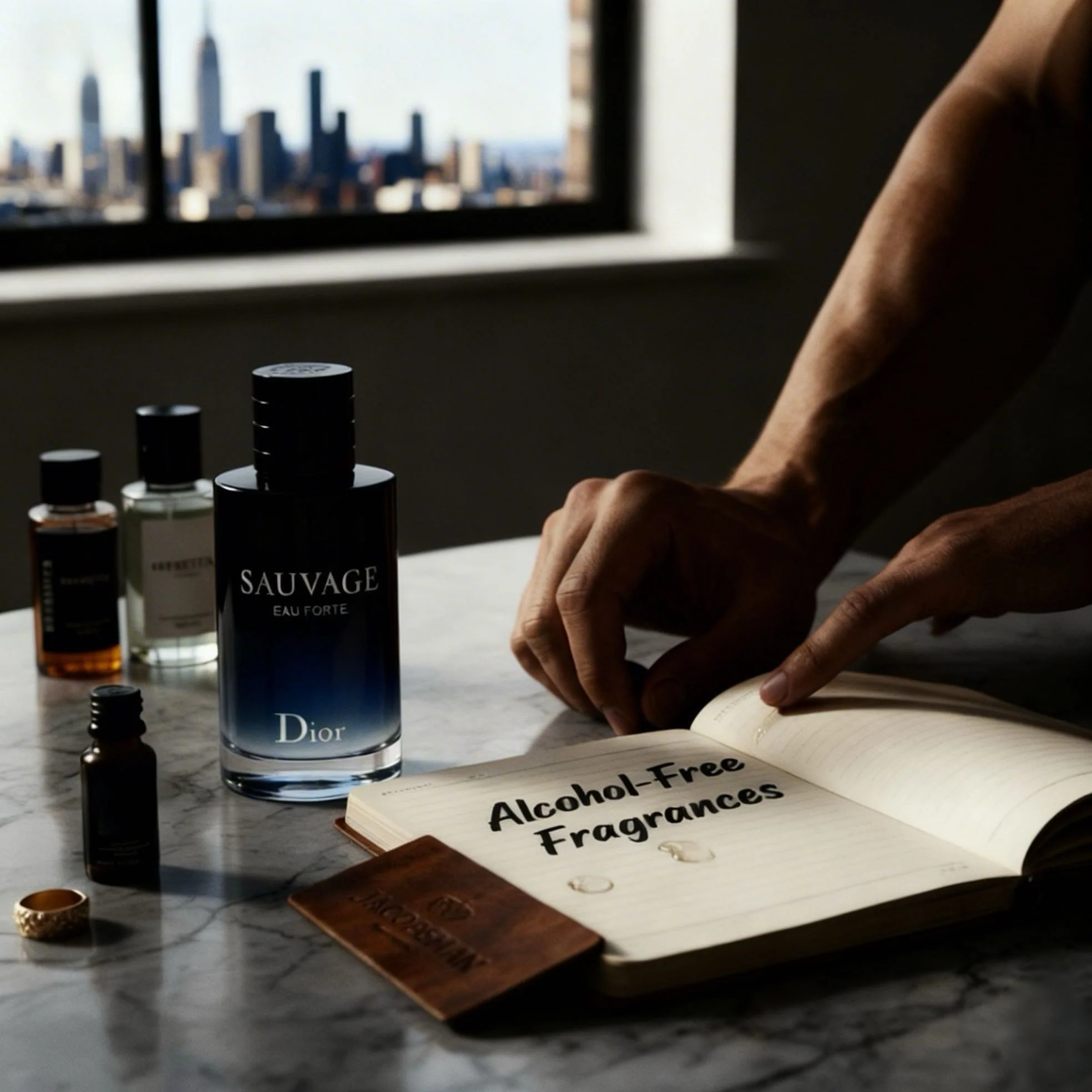 Alcohol-free fragrances