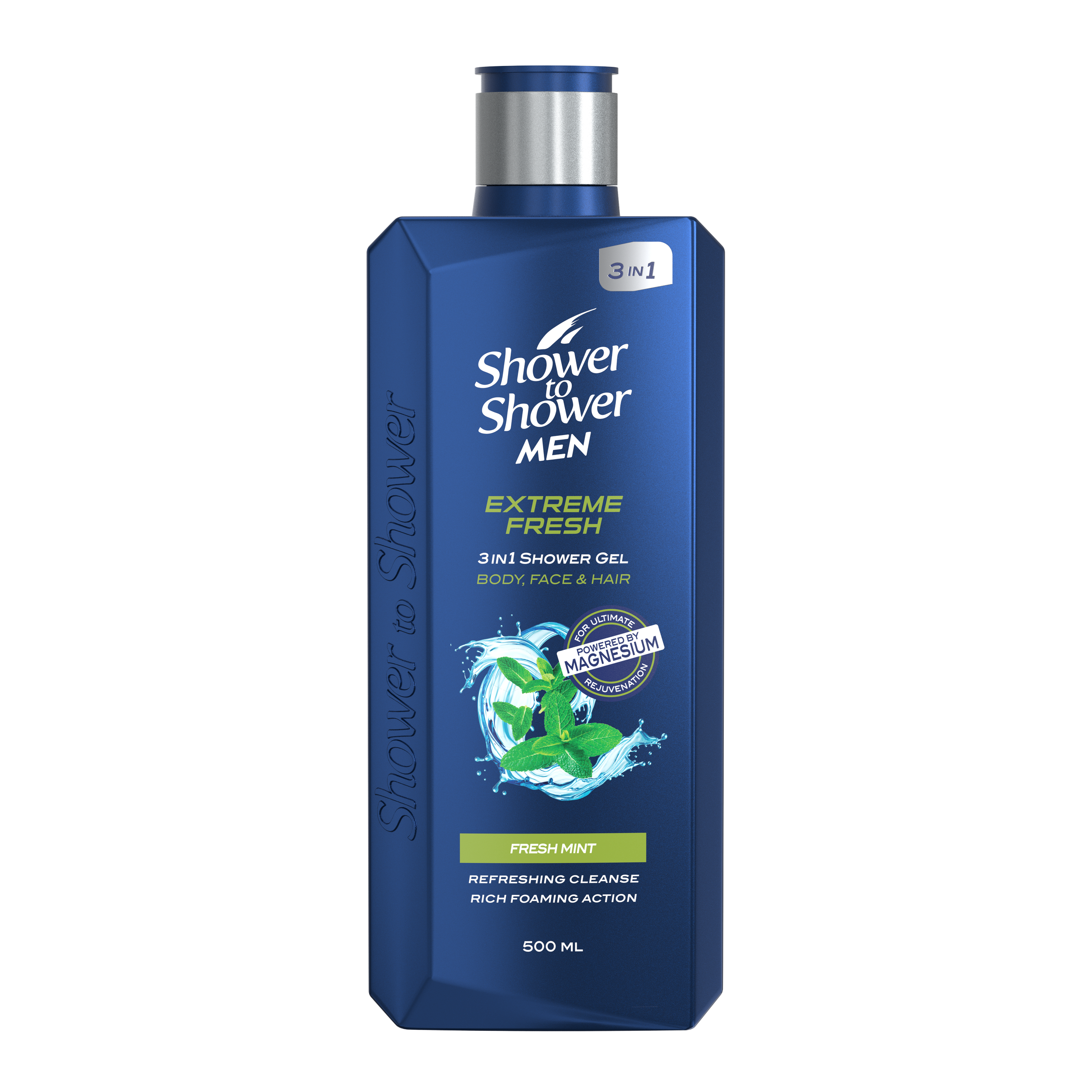 Shower to Shower Gel Extreme Fresh body care for men jacobsman