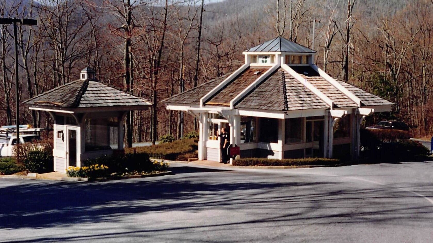 The Gatehouse & Communications Center in the 1990s
